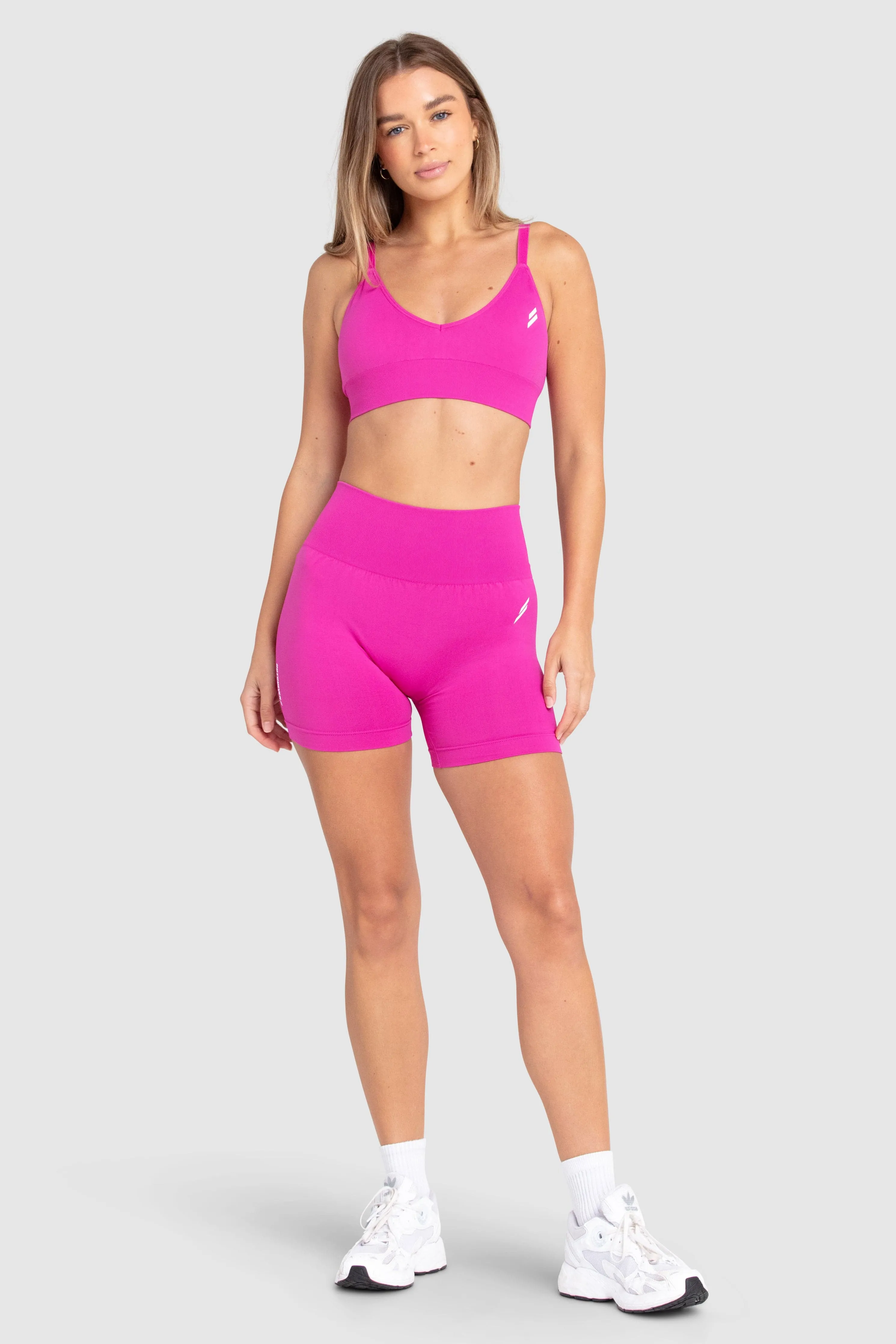 Scrunch 2 Seamless Shorts - Hot Pink sold by DOYOUEVEN product image thumbnail 3