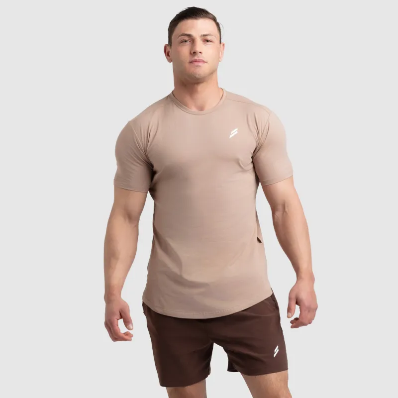 Mark Drop Tee V3 - Light Taupe sold by DOYOUEVEN