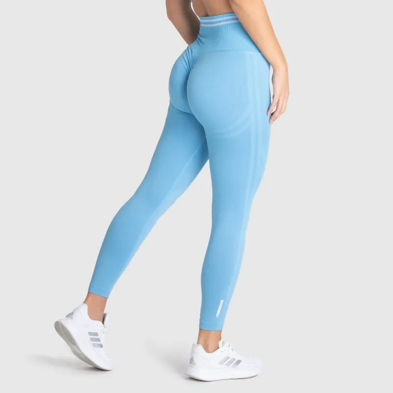 DYE Scrunch Seamless Leggings - Sky Blue sold by DOYOUEVEN