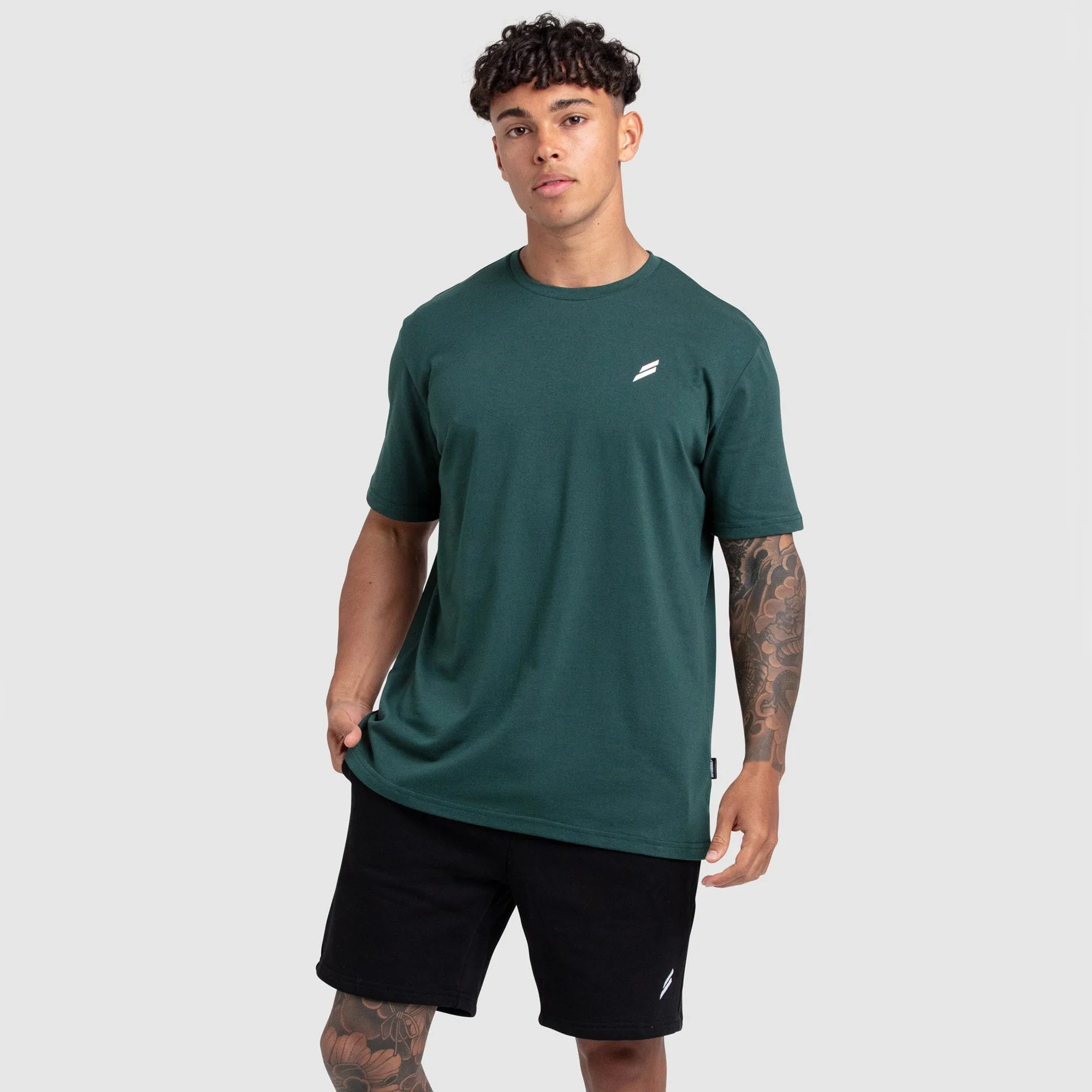 Essential Regular Fit Tee - Forest Green sold by DOYOUEVEN