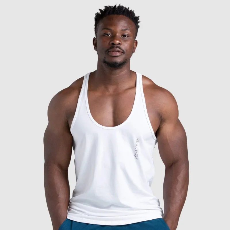 Dual Stripe Stringer - White sold by DOYOUEVEN