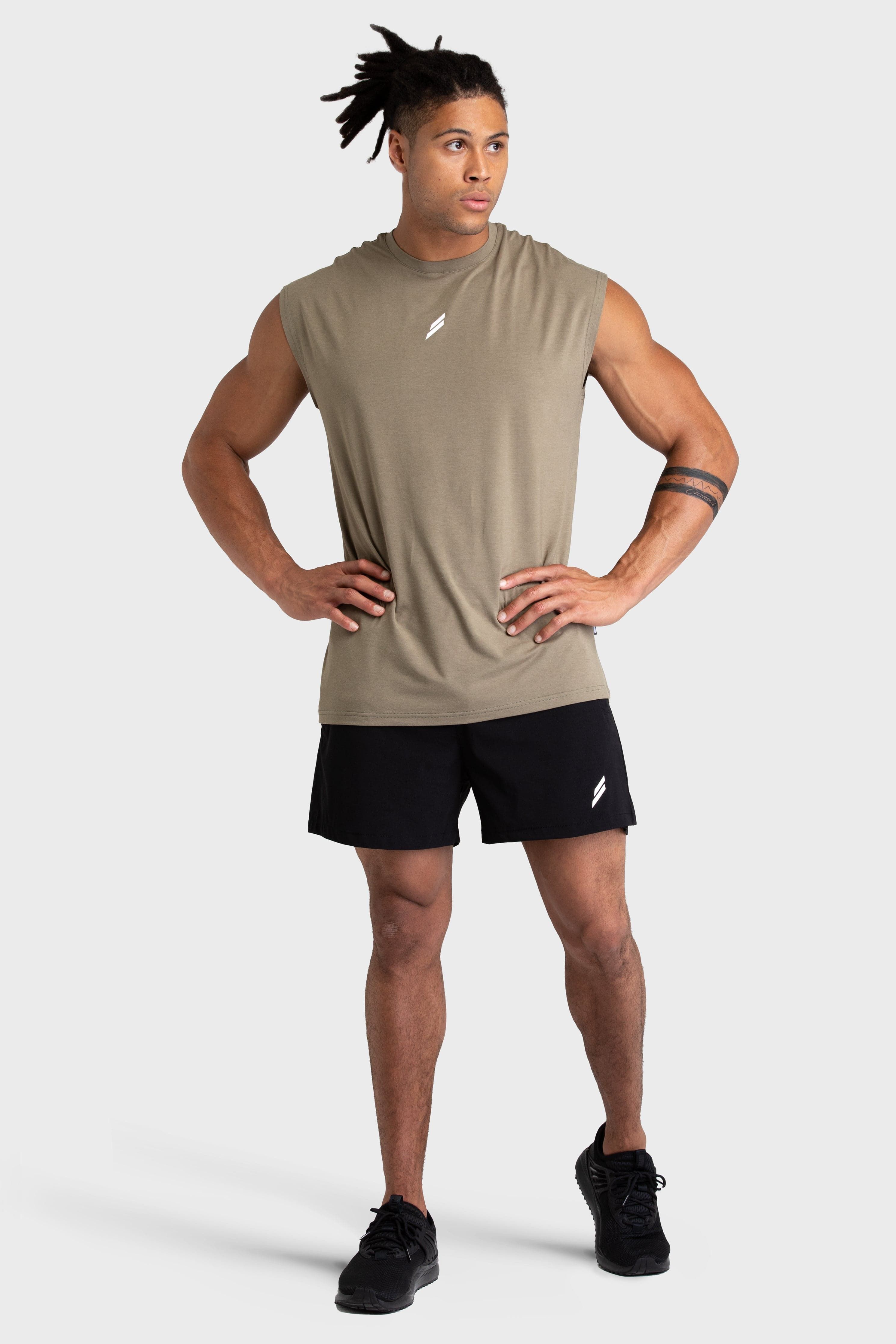 Mark Oversize Cutoff Tank - Olive sold by DOYOUEVEN product image thumbnail 5