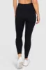 Ribbed Seamless Leggings - Midnight Black sold by DOYOUEVEN