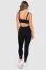 Ribbed Seamless Leggings - Midnight Black sold by DOYOUEVEN