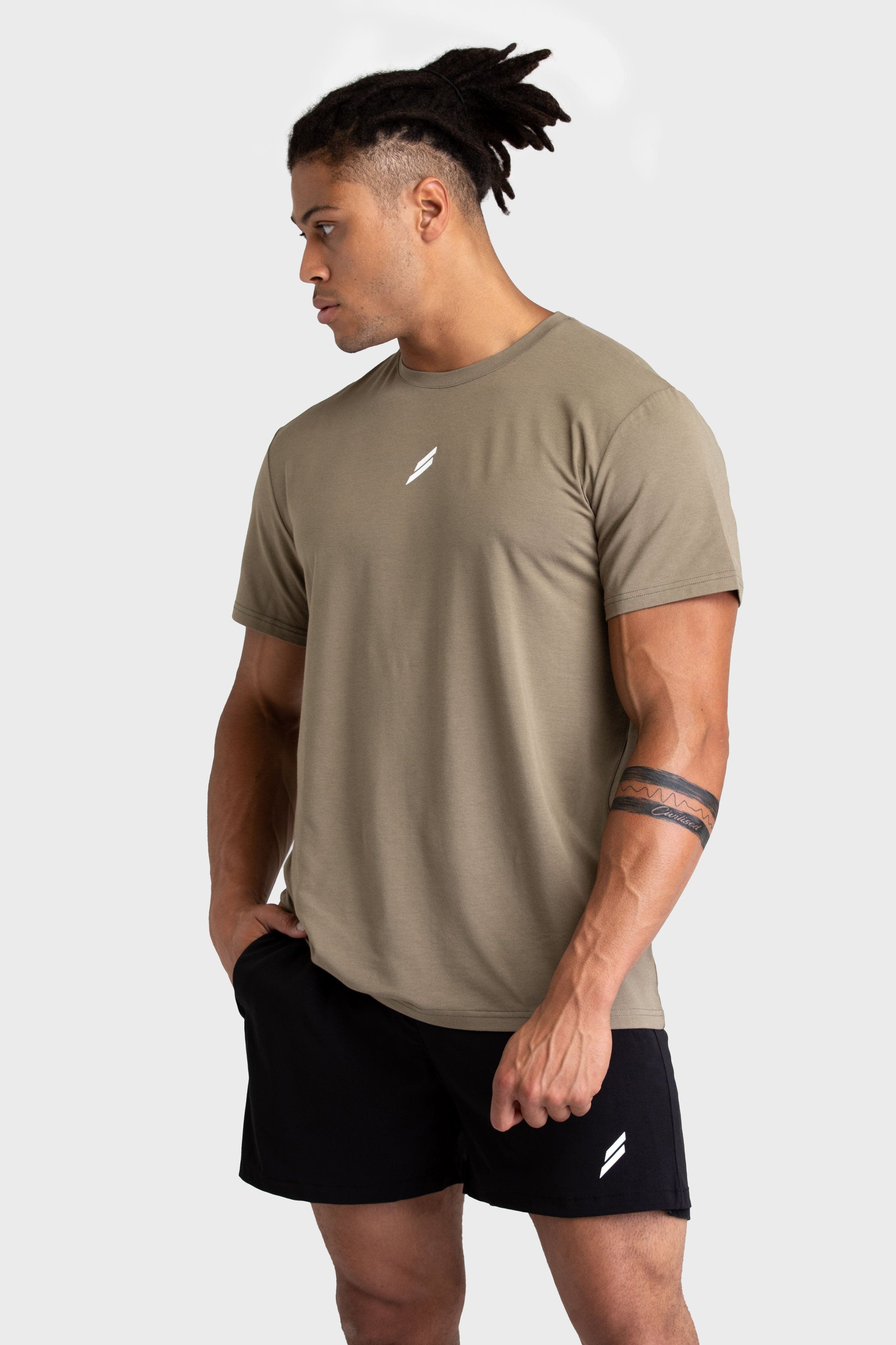 Mark Regular Fit Tee - Olive sold by DOYOUEVEN product image thumbnail 4