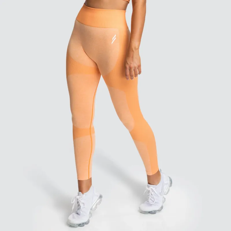 Impact Seamless Leggings - Sorbet Orange sold by DOYOUEVEN