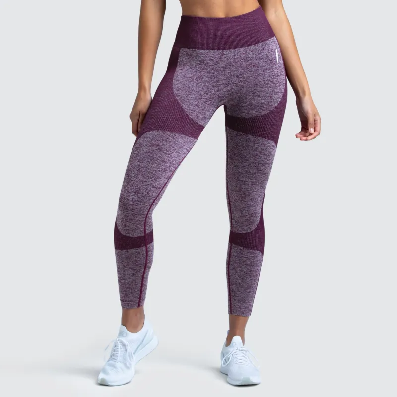 Impact Seamless Leggings - Plum Purple sold by DOYOUEVEN