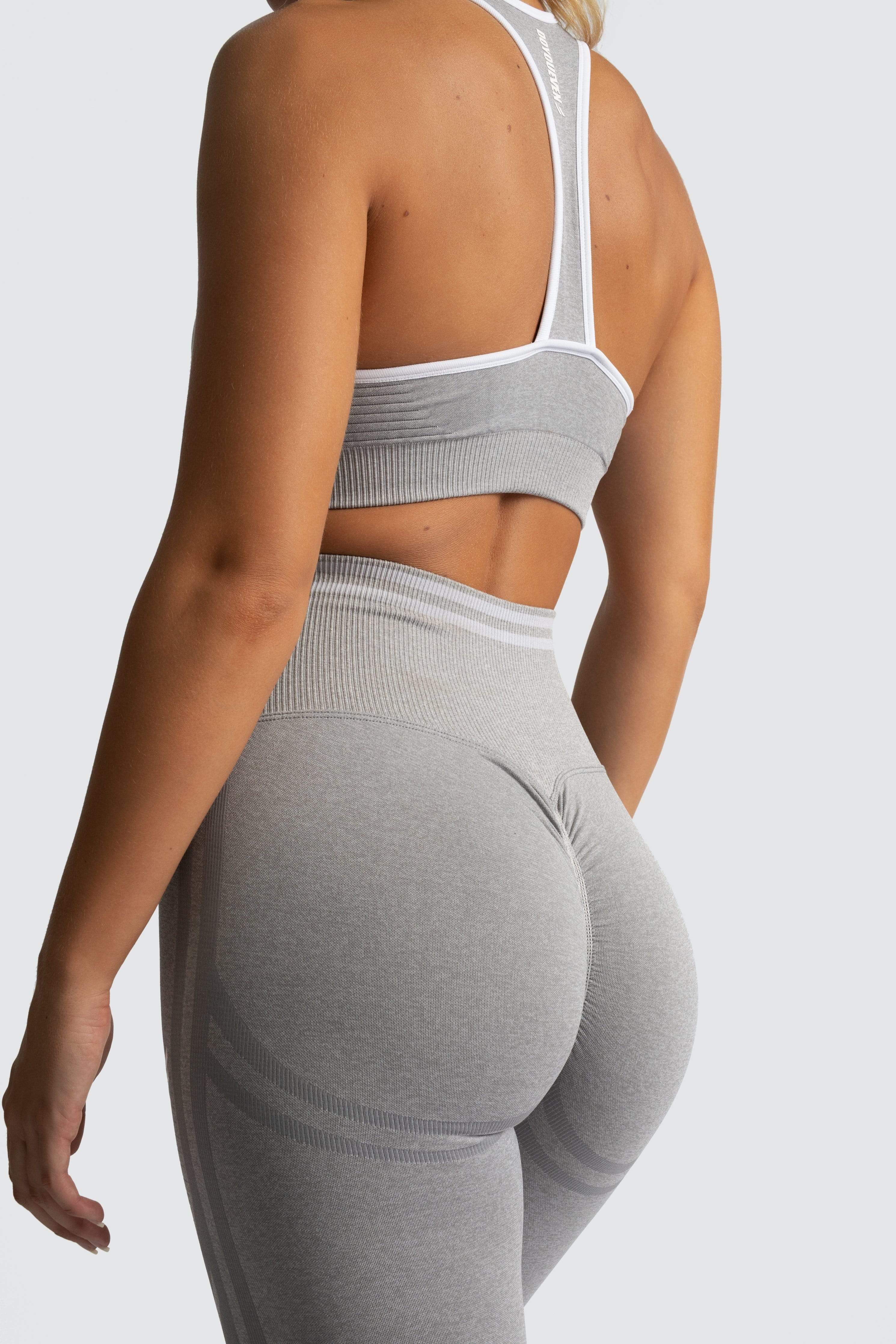 DYE Scrunch Seamless Leggings - Grey Marl sold by DOYOUEVEN product image thumbnail 7