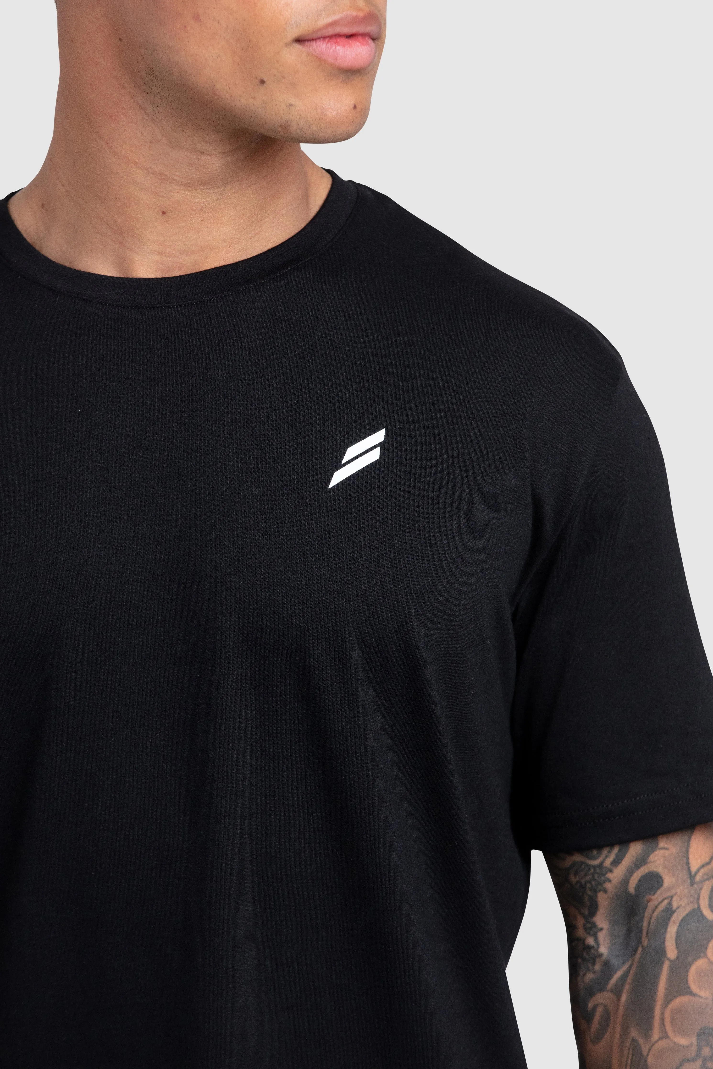 Essential Regular Fit Tee - Black sold by DOYOUEVEN product image thumbnail 3