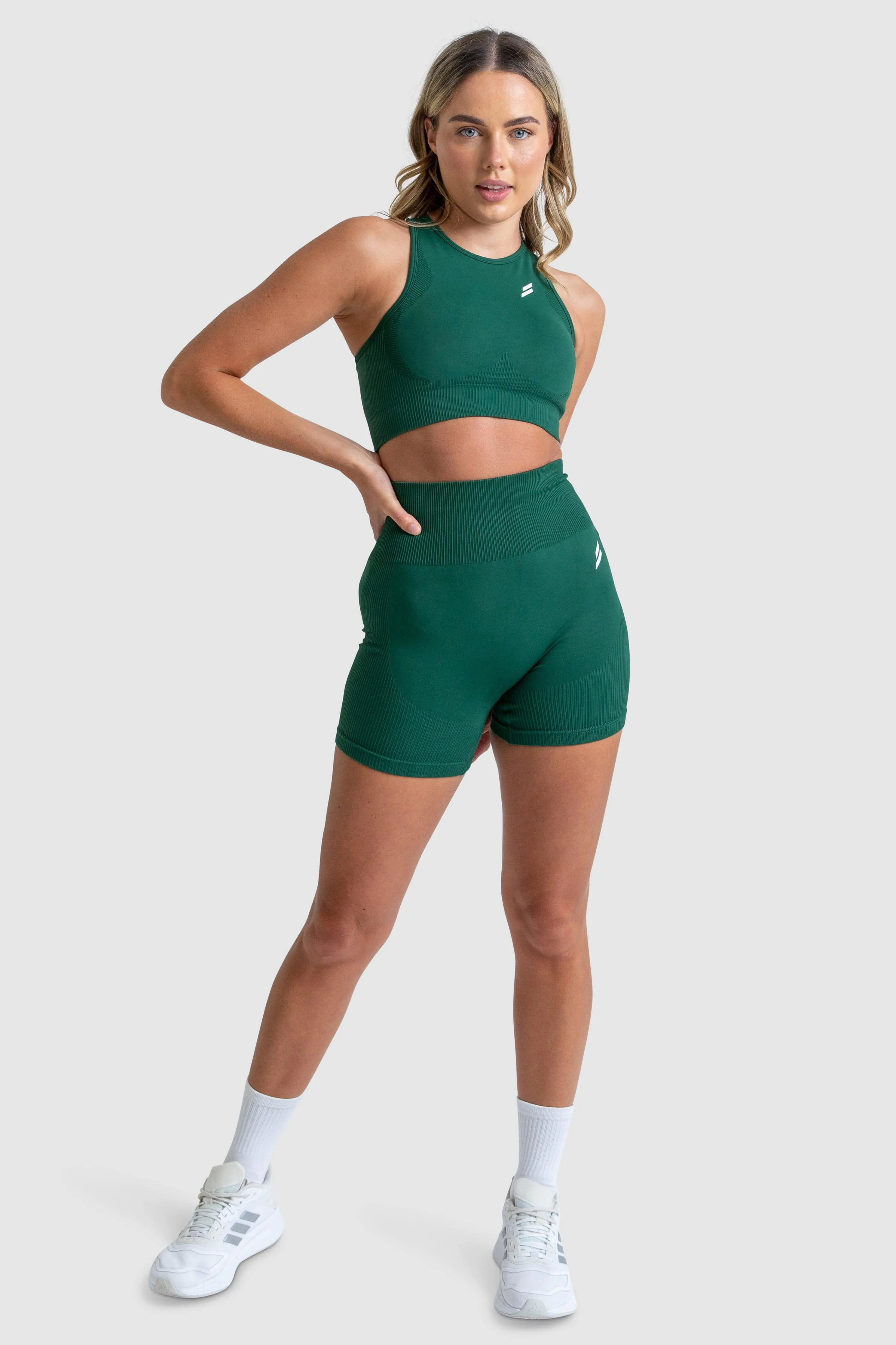 Impact Solid Shorts - Green sold by DOYOUEVEN product image thumbnail 2