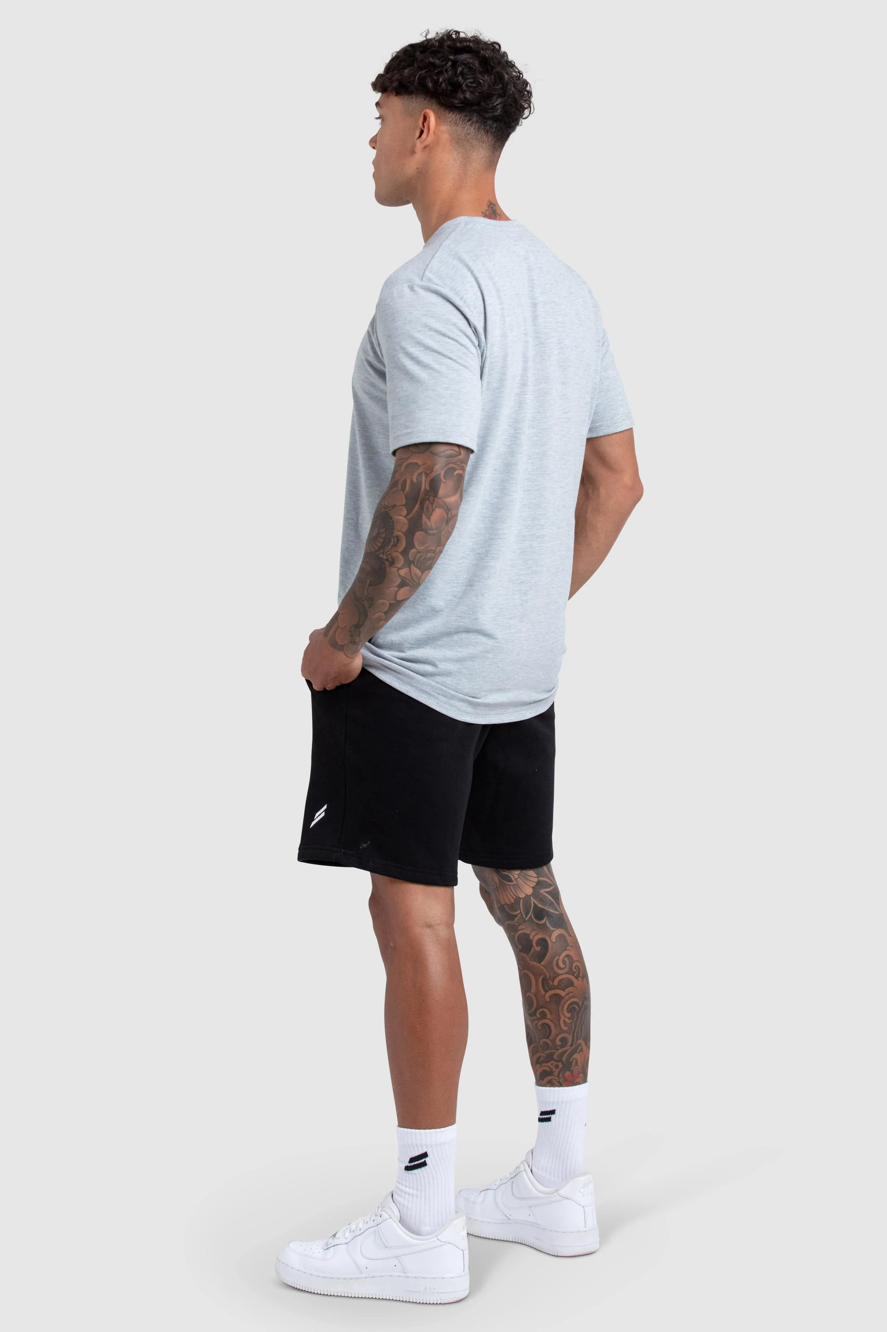 Essential Regular Fit Tee - Grey Marl sold by DOYOUEVEN product image thumbnail 5