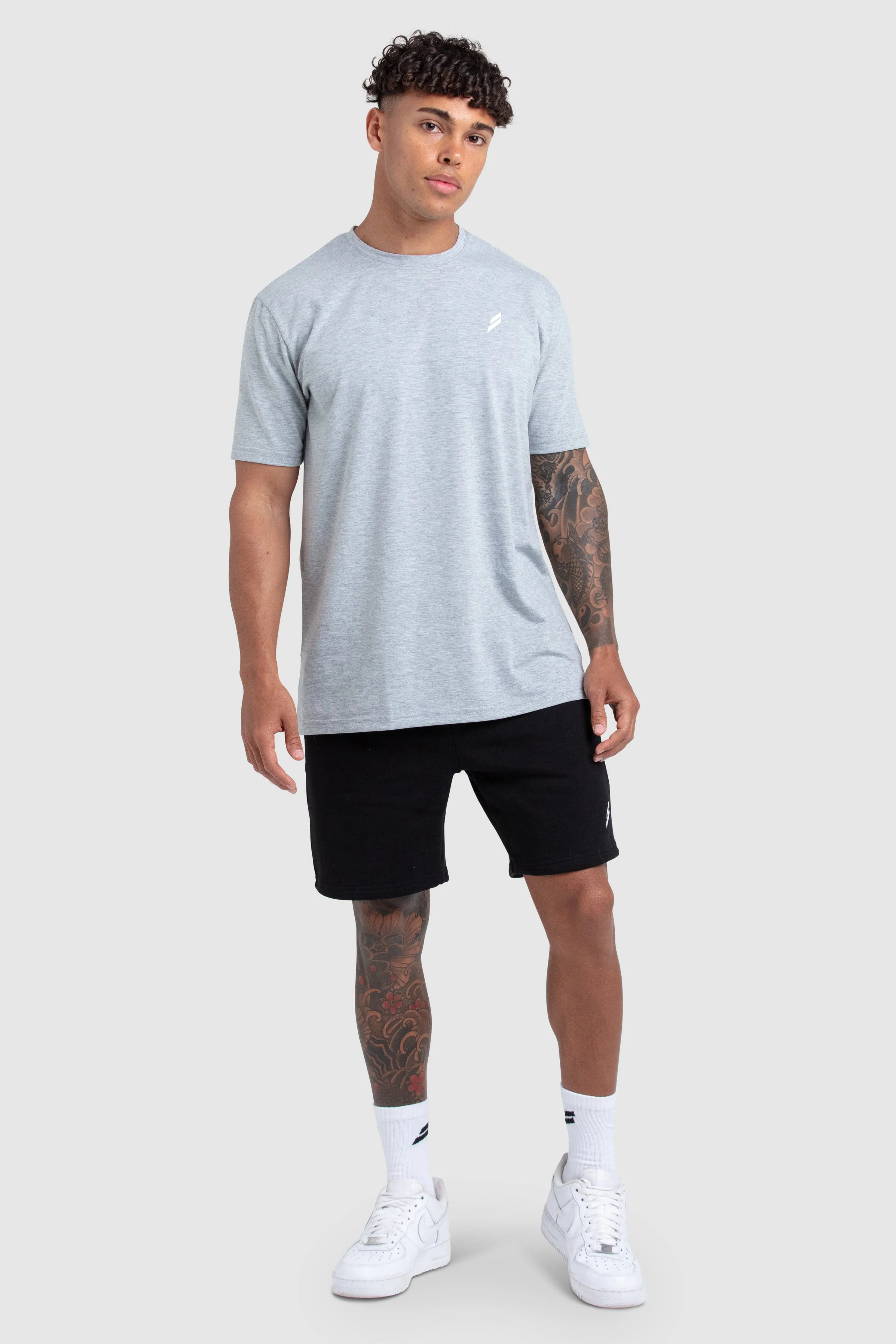 Essential Regular Fit Tee - Grey Marl sold by DOYOUEVEN product image thumbnail 2