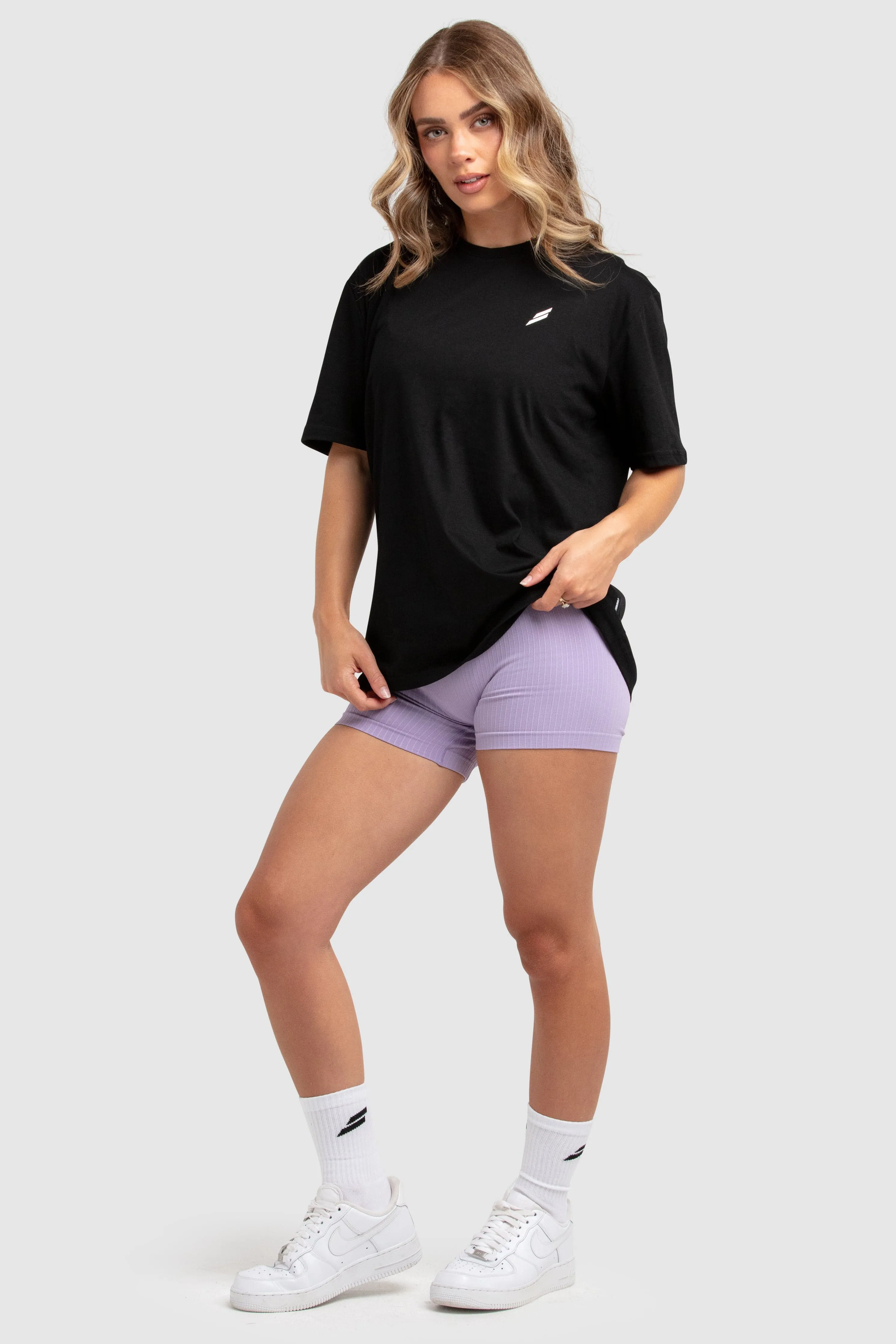Women's Essential Oversize Tee - Black sold by DOYOUEVEN product image thumbnail 2