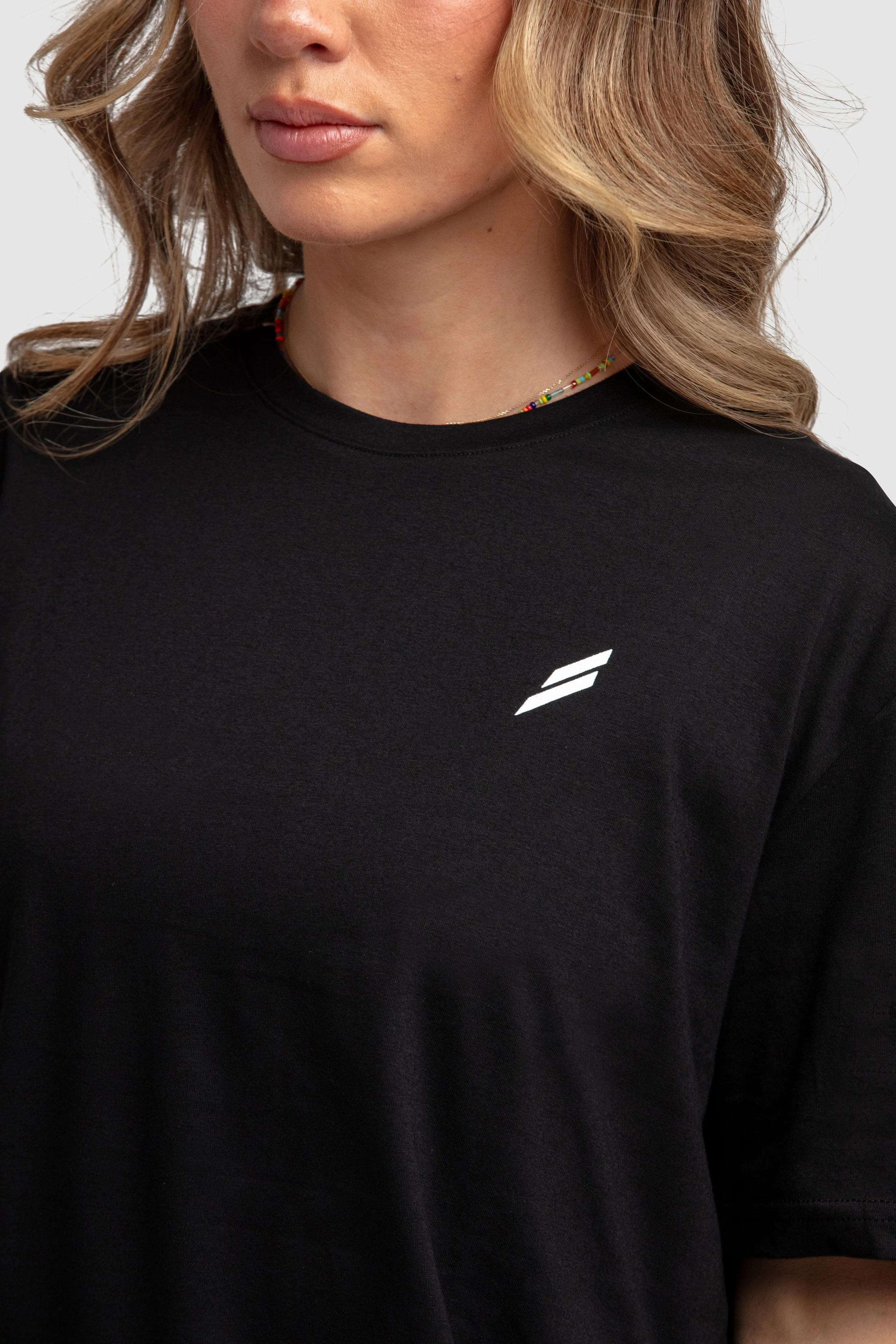 Women's Essential Oversize Tee - Black sold by DOYOUEVEN product image thumbnail 3