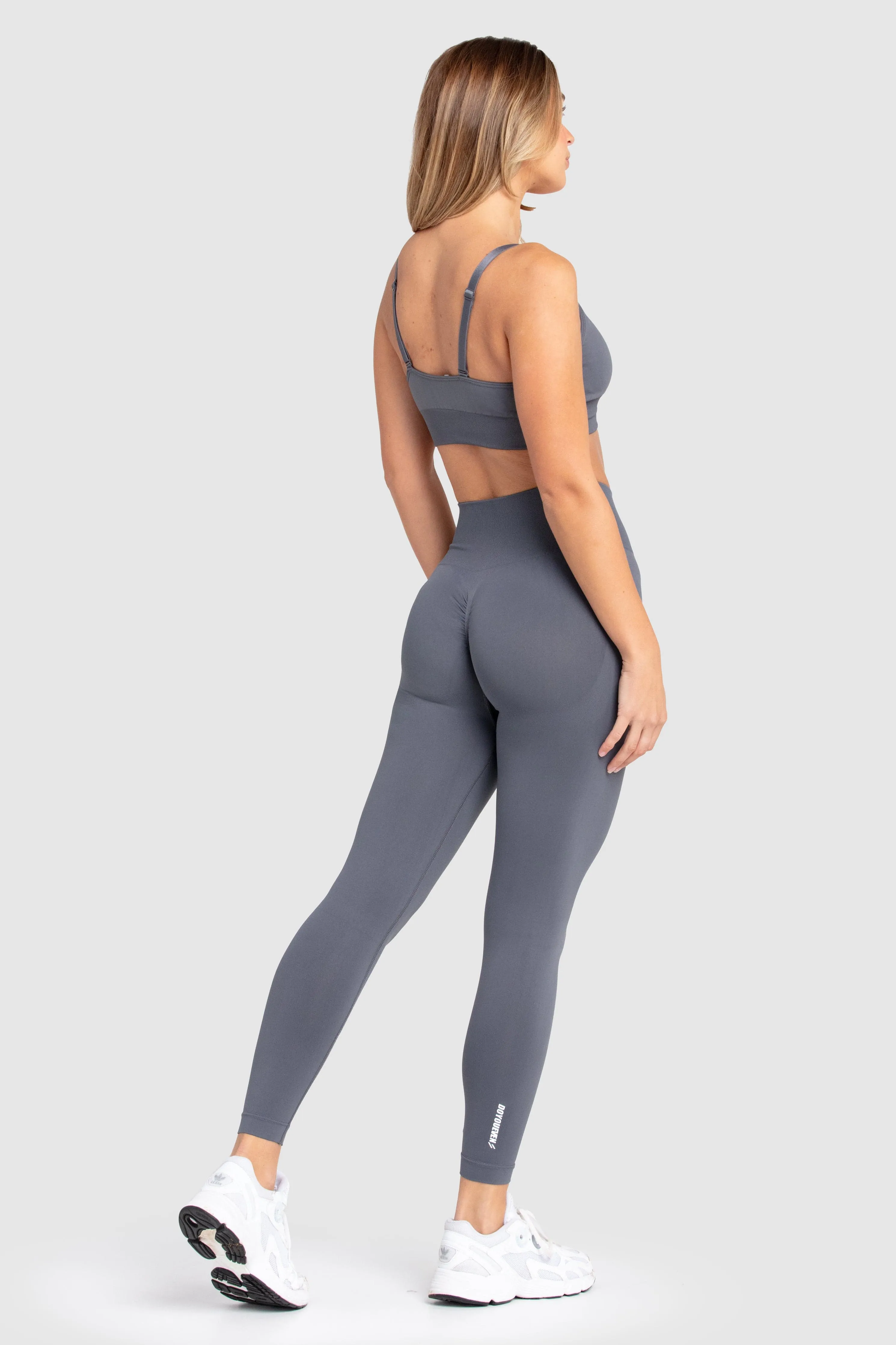 Scrunch 2 Seamless Leggings - Charcoal Grey sold by DOYOUEVEN product image thumbnail 5