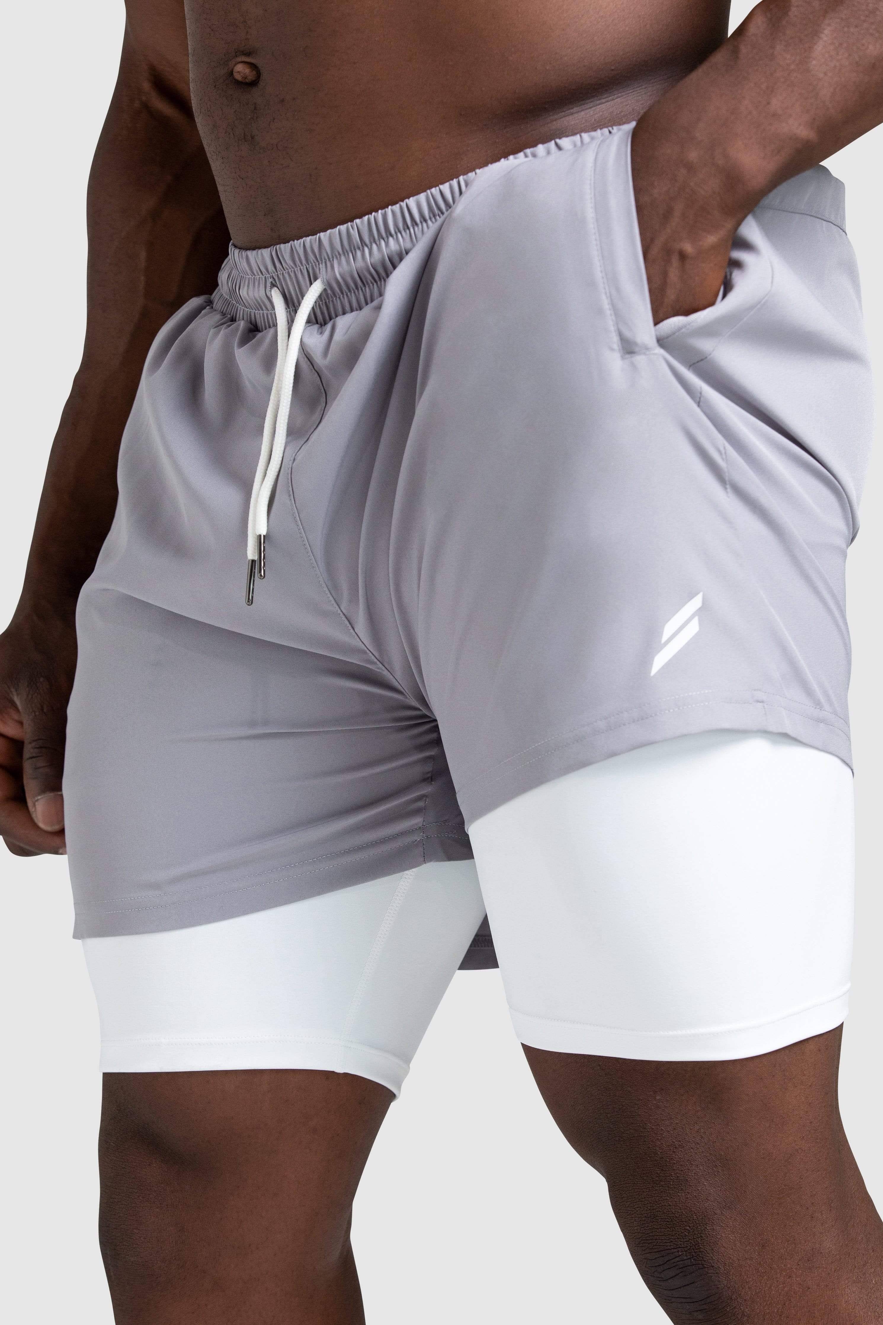 Strider Shorts - Grey sold by DOYOUEVEN product image thumbnail 4