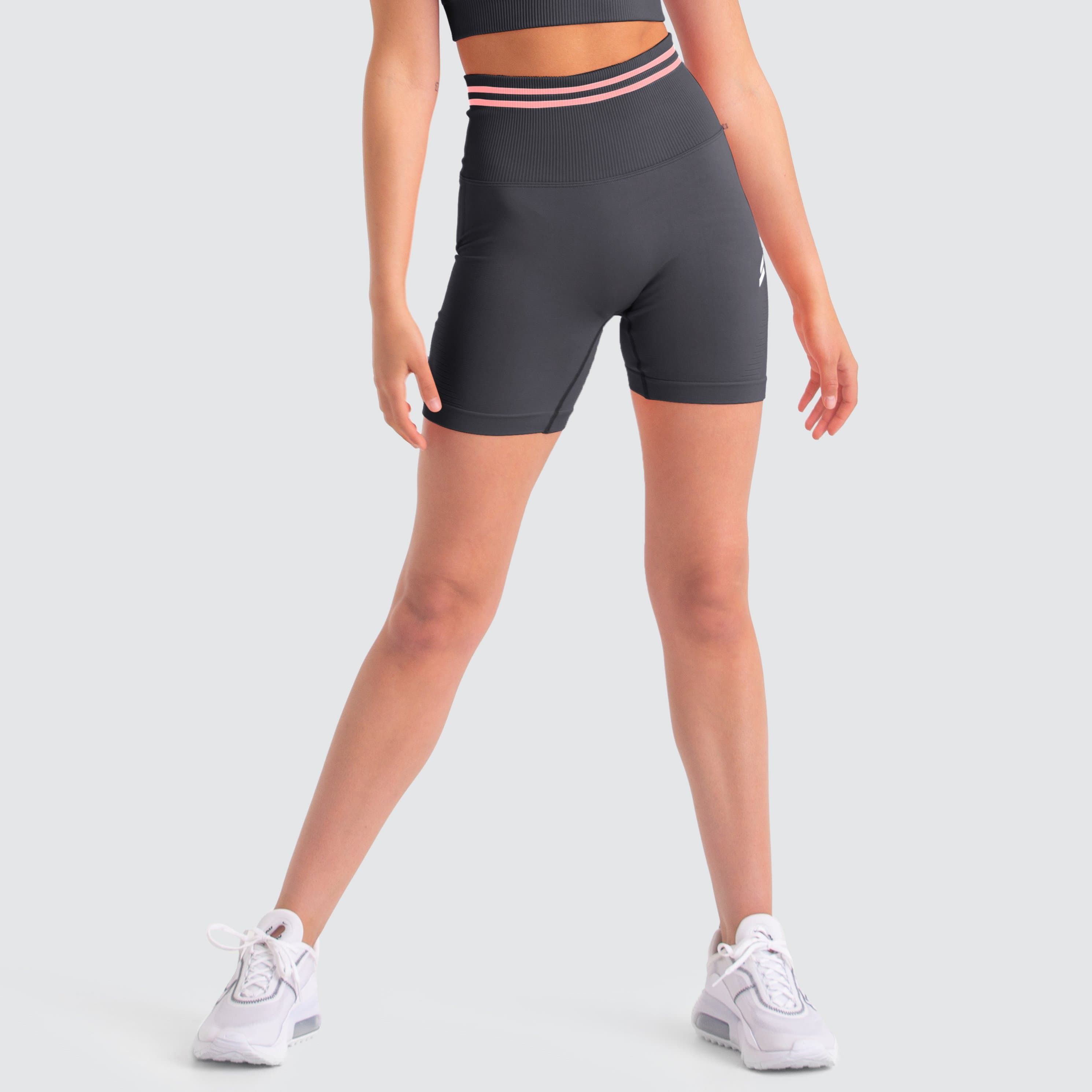 DYE Scrunch Seamless Shorts - Cool Charcoal sold by DOYOUEVEN product image thumbnail 2