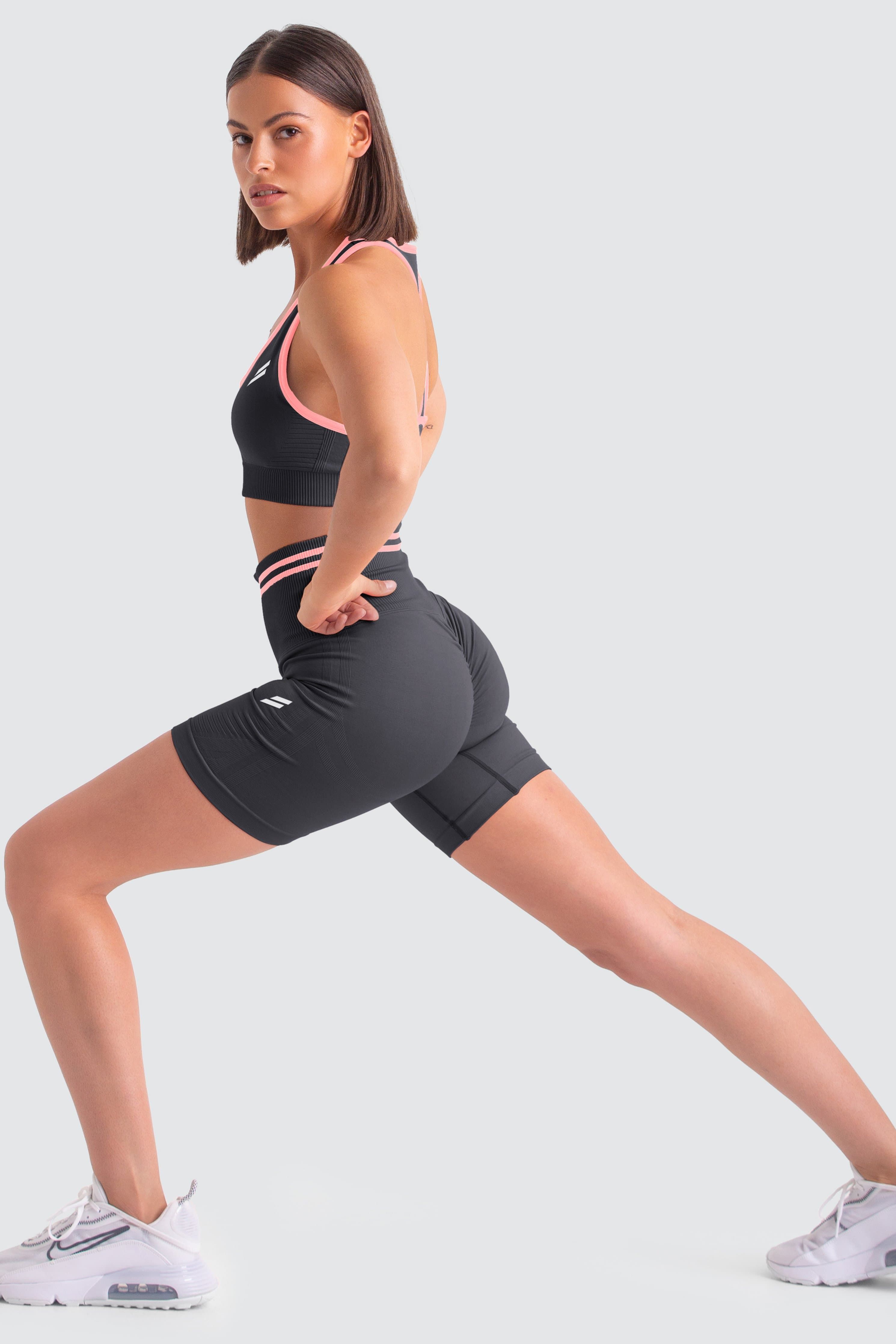 DYE Scrunch Seamless Shorts - Cool Charcoal sold by DOYOUEVEN product image thumbnail 5