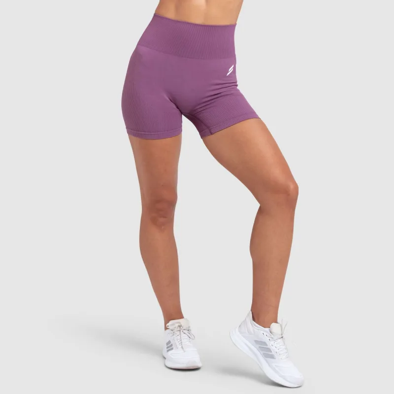 Impact Solid Shorts - Mauve Purple sold by DOYOUEVEN