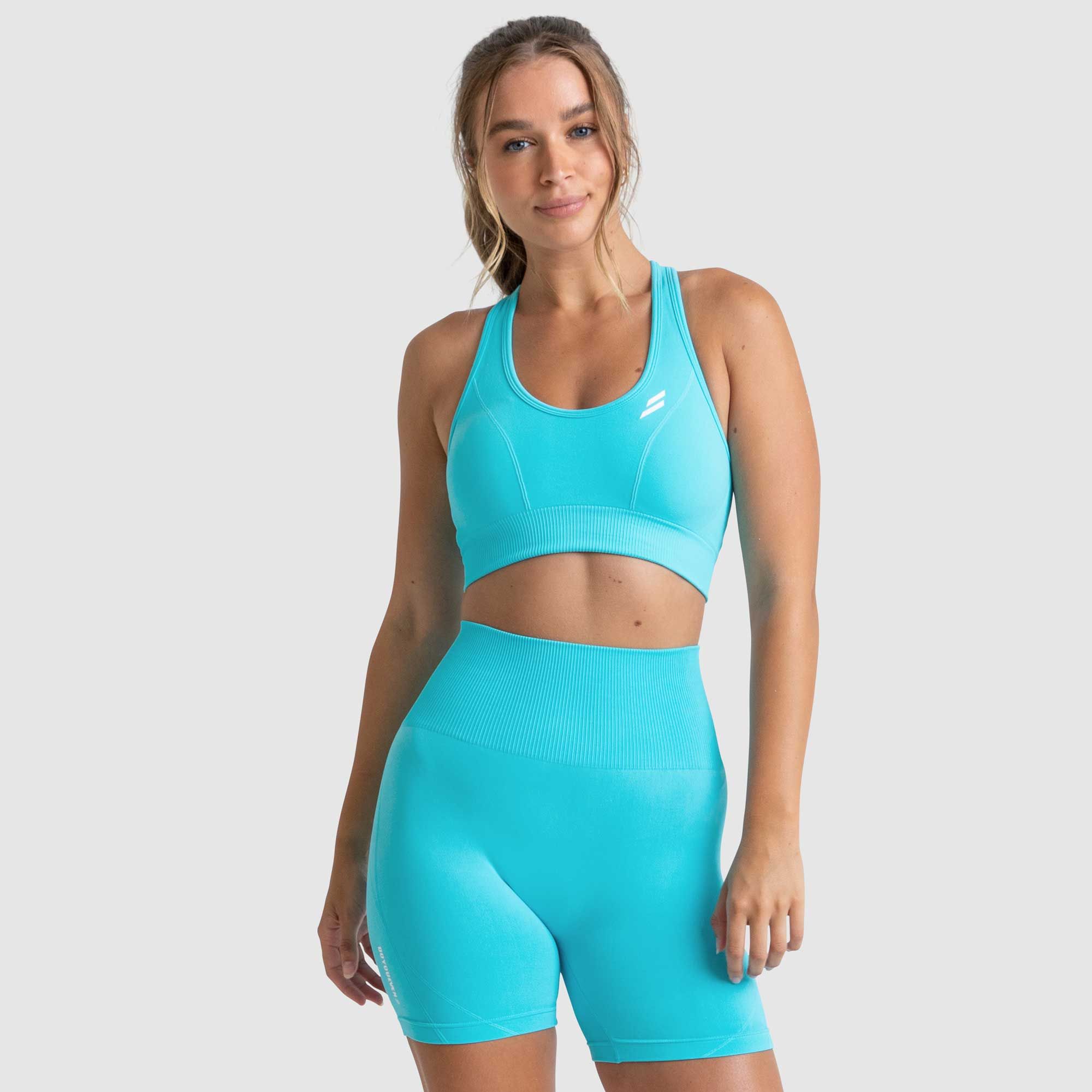 Hyperflex 2 Crop - Aqua sold by DOYOUEVEN