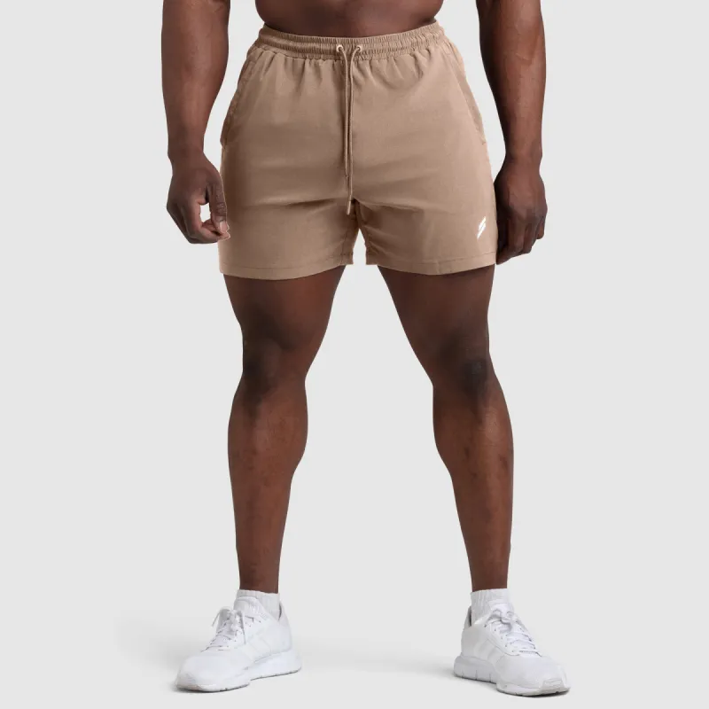 Genesis 5" Shorts - Light Taupe sold by DOYOUEVEN