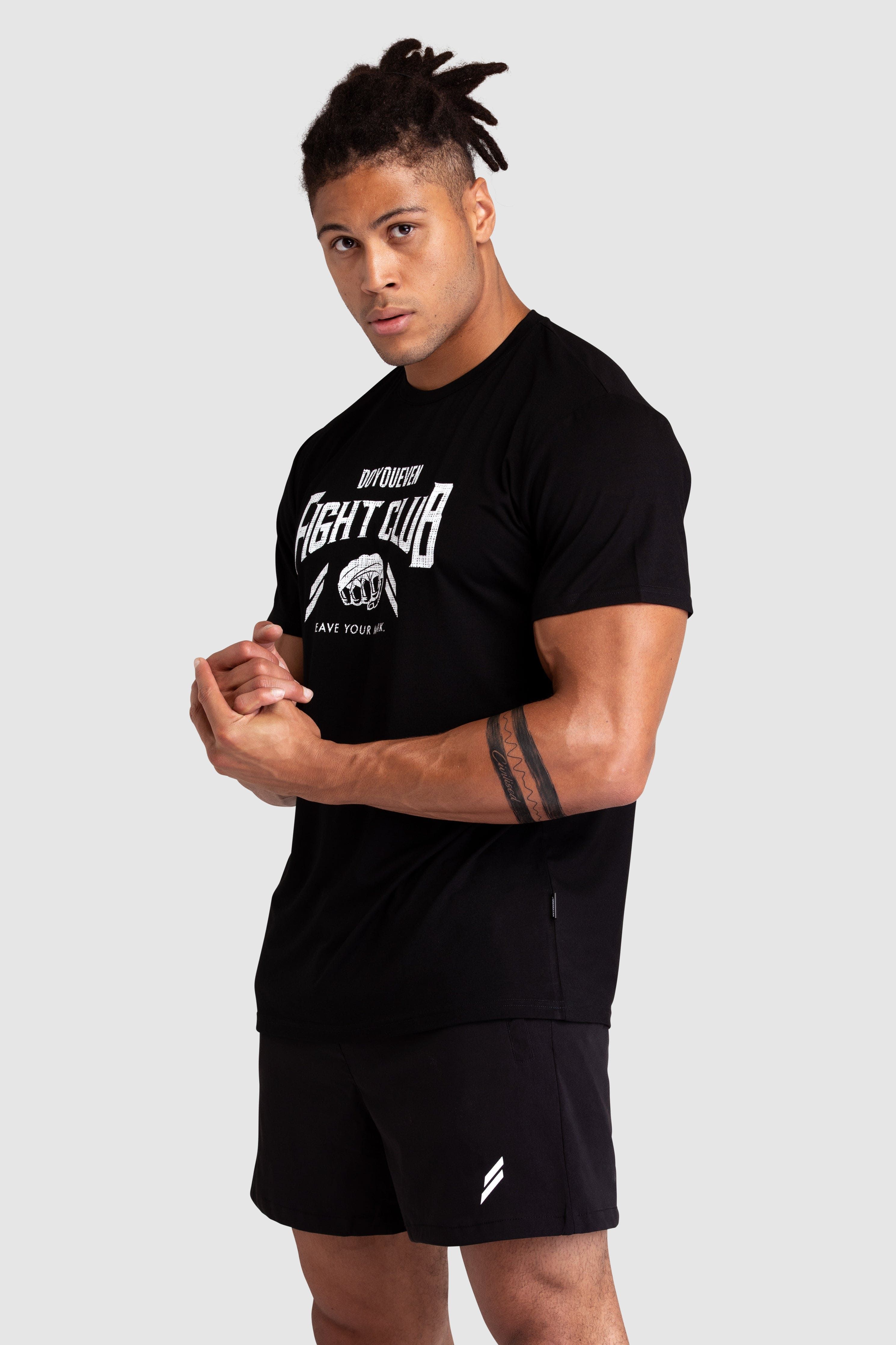 Fight Club Regular Fit Tee - Black sold by DOYOUEVEN product image thumbnail 5
