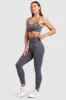 Impact Solid Leggings - Storm Grey sold by DOYOUEVEN