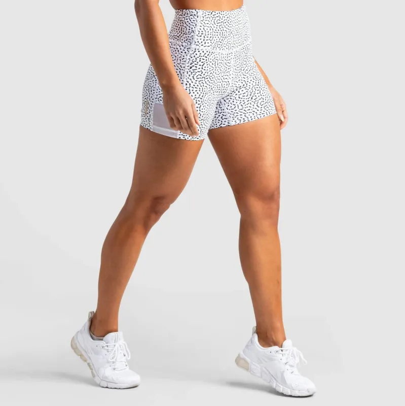 Breeze Mesh Shorts - White Speckle sold by DOYOUEVEN