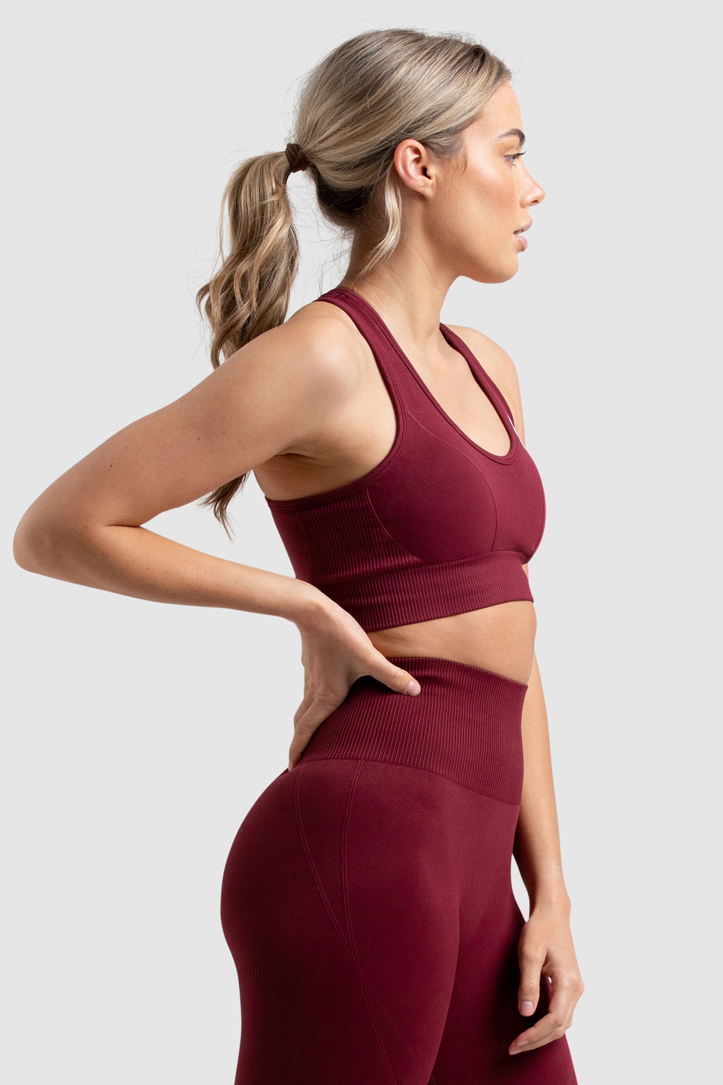 Hyperflex 2 Crop - Sangria Red sold by DOYOUEVEN product image thumbnail 4