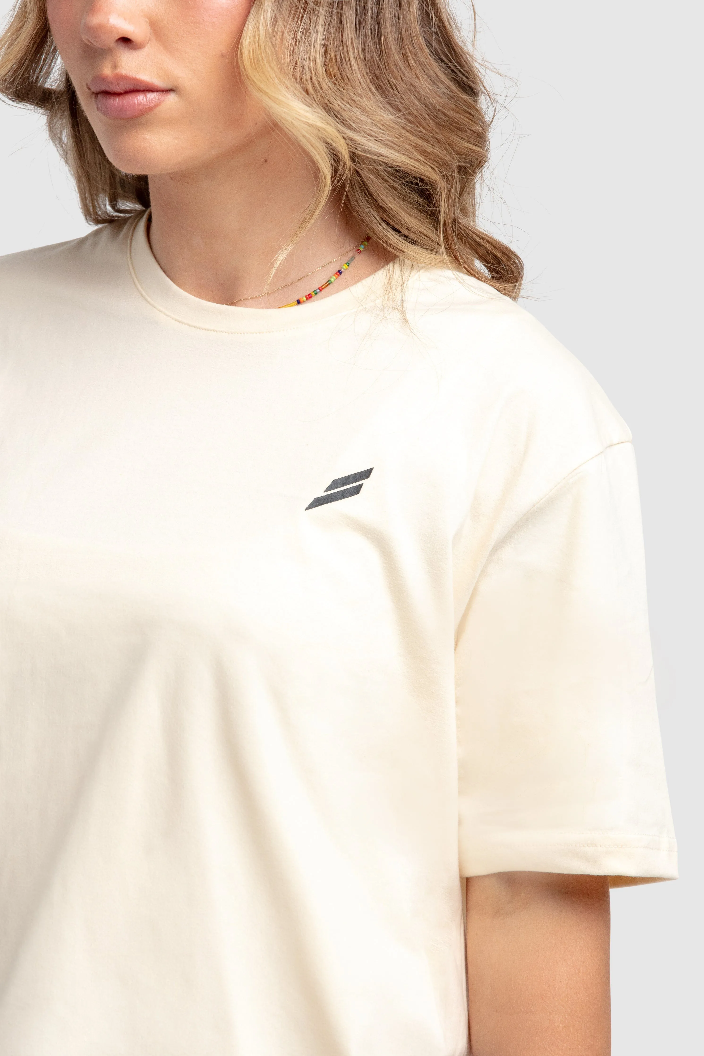 Women's Essential Oversize Tee - Cream sold by DOYOUEVEN product image thumbnail 3