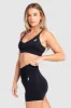 Scrunch 2 Seamless Crop - Black sold by DOYOUEVEN