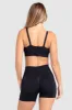 Scrunch 2 Seamless Crop - Black sold by DOYOUEVEN