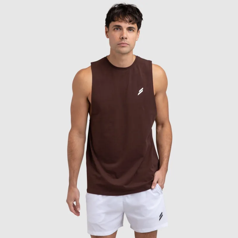 Mark Muscle Tank V3 - Dark Brown sold by DOYOUEVEN