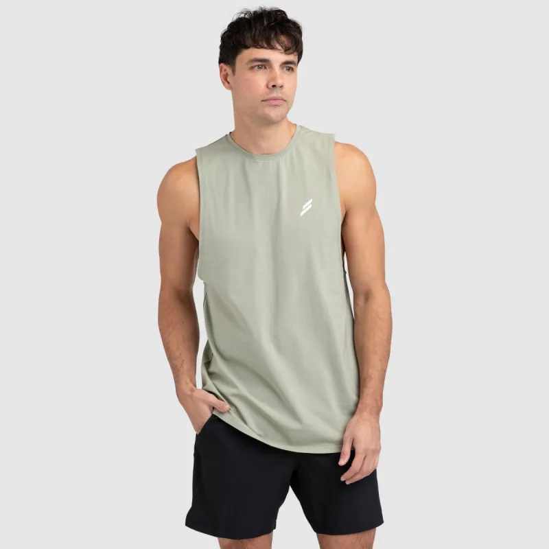 Mark Muscle Tank V3 - Sage sold by DOYOUEVEN