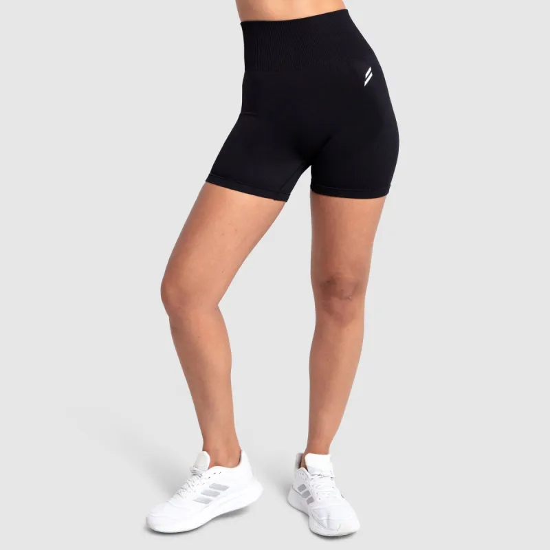 Impact Seamless Shorts - Jet Black sold by DOYOUEVEN