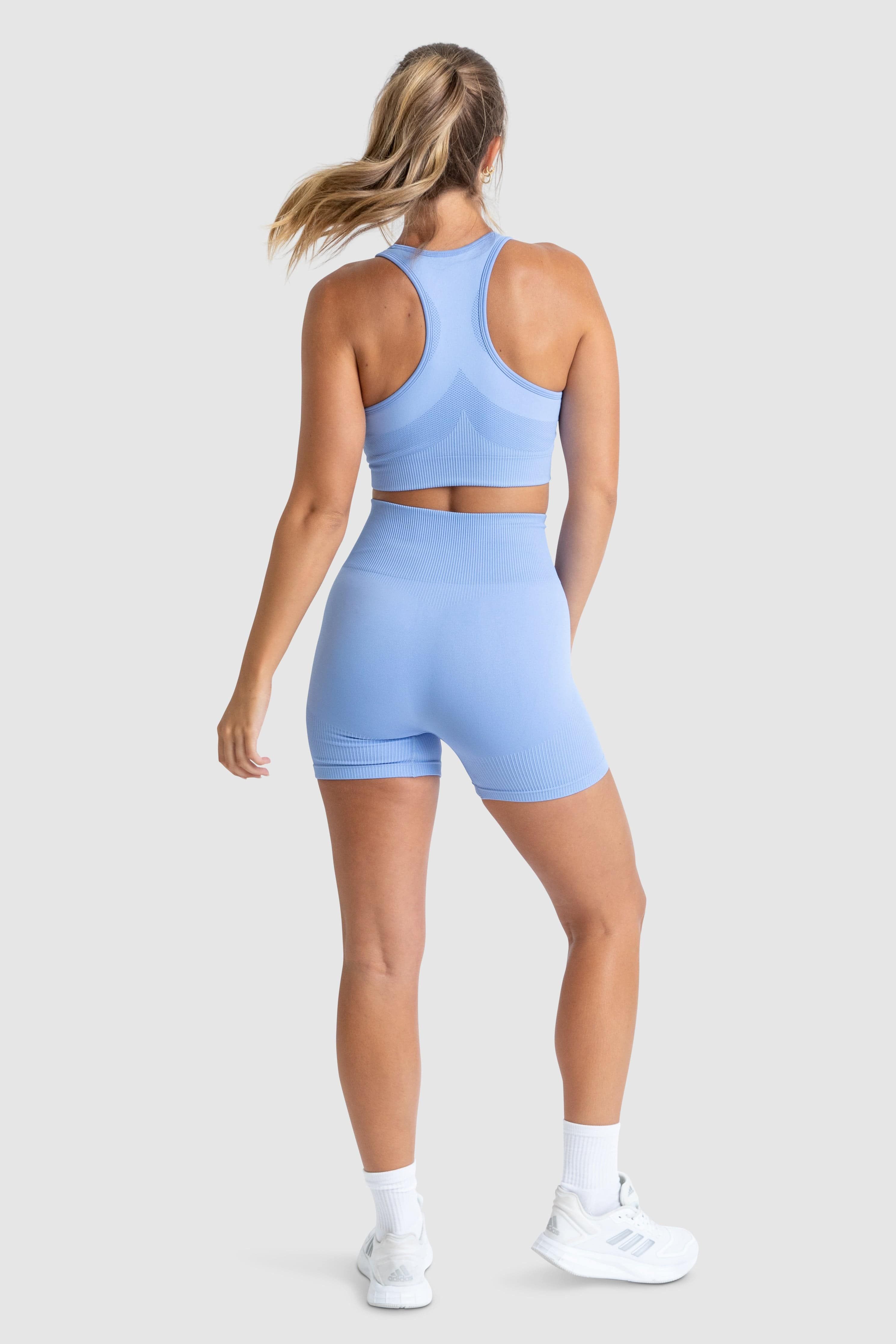 Impact Solid High-Neck Crop - Baby Blue sold by DOYOUEVEN product image thumbnail 3