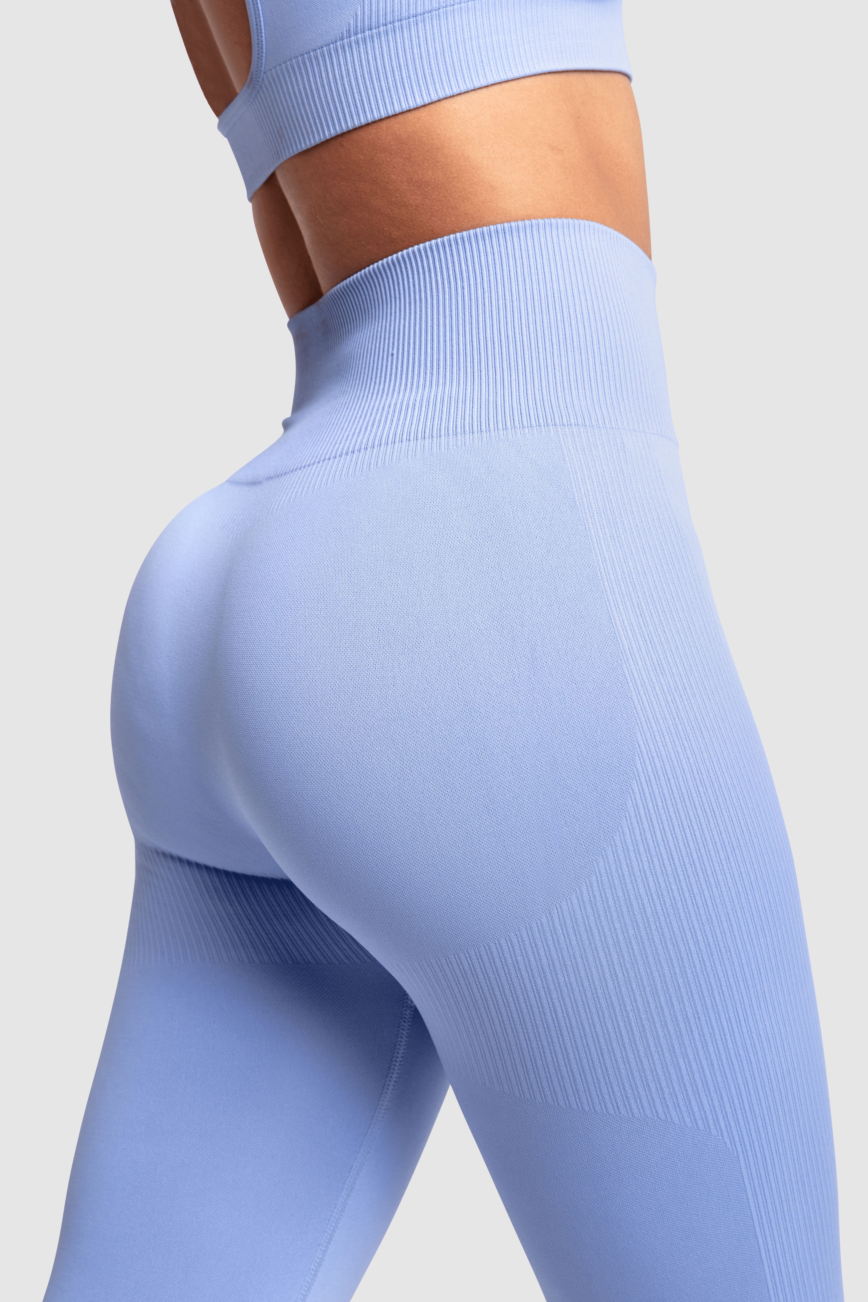 Impact Solid Leggings - Baby Blue sold by DOYOUEVEN product image thumbnail 5