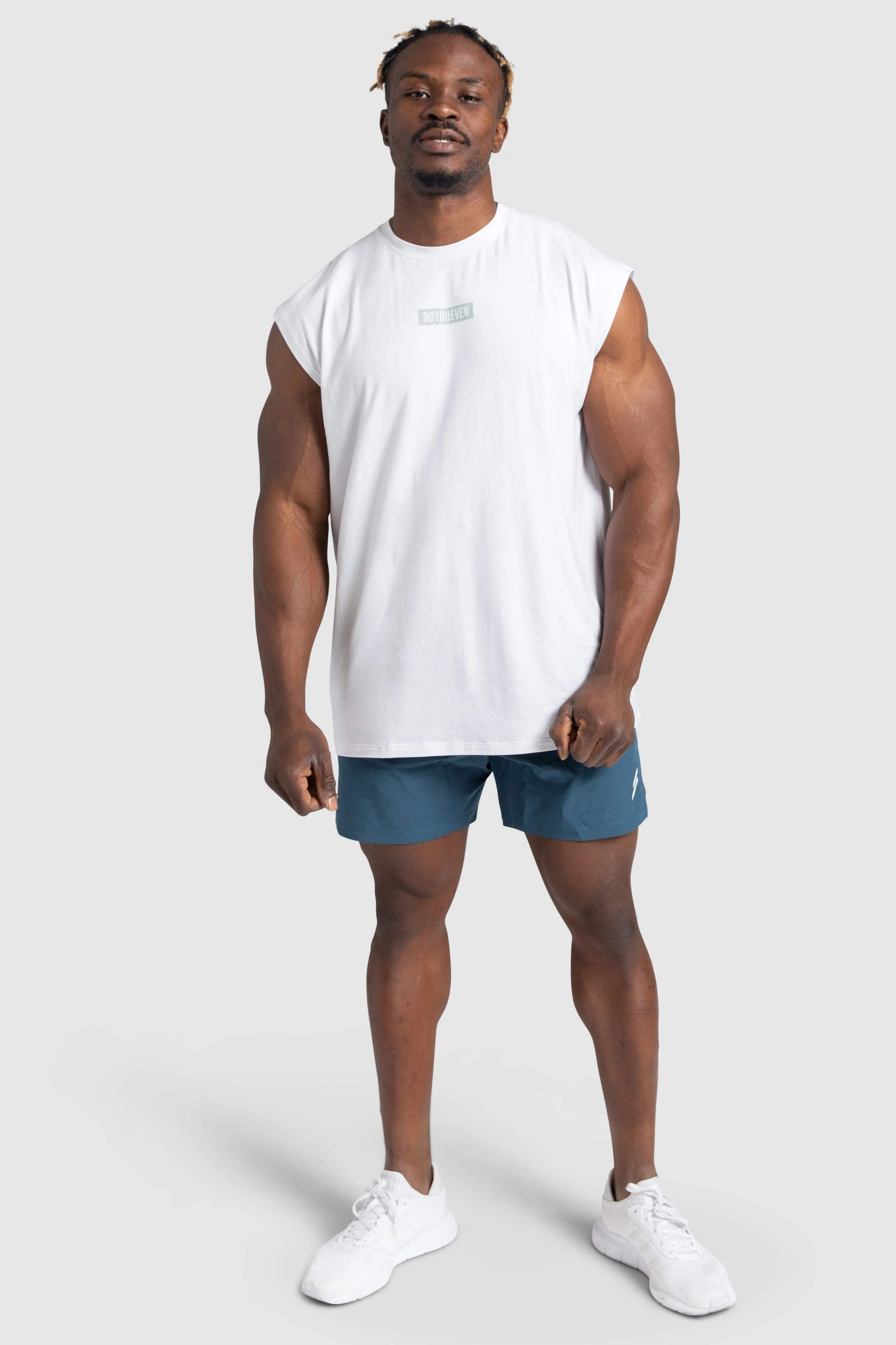 Energy Oversize Cutoff Tank - White sold by DOYOUEVEN product image thumbnail 2
