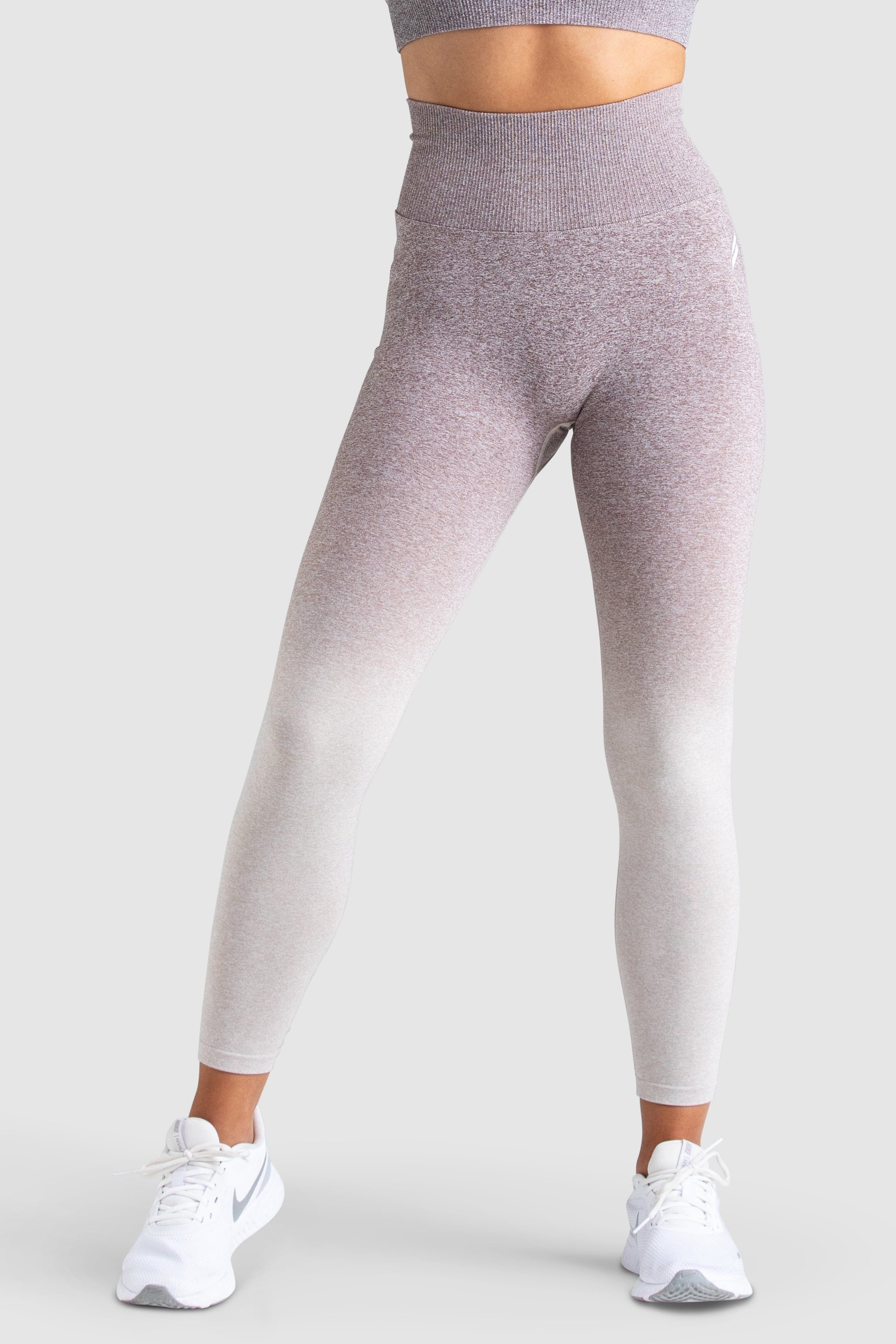 Ombre Scrunch Seamless Leggings - Taupe sold by DOYOUEVEN product image thumbnail 4