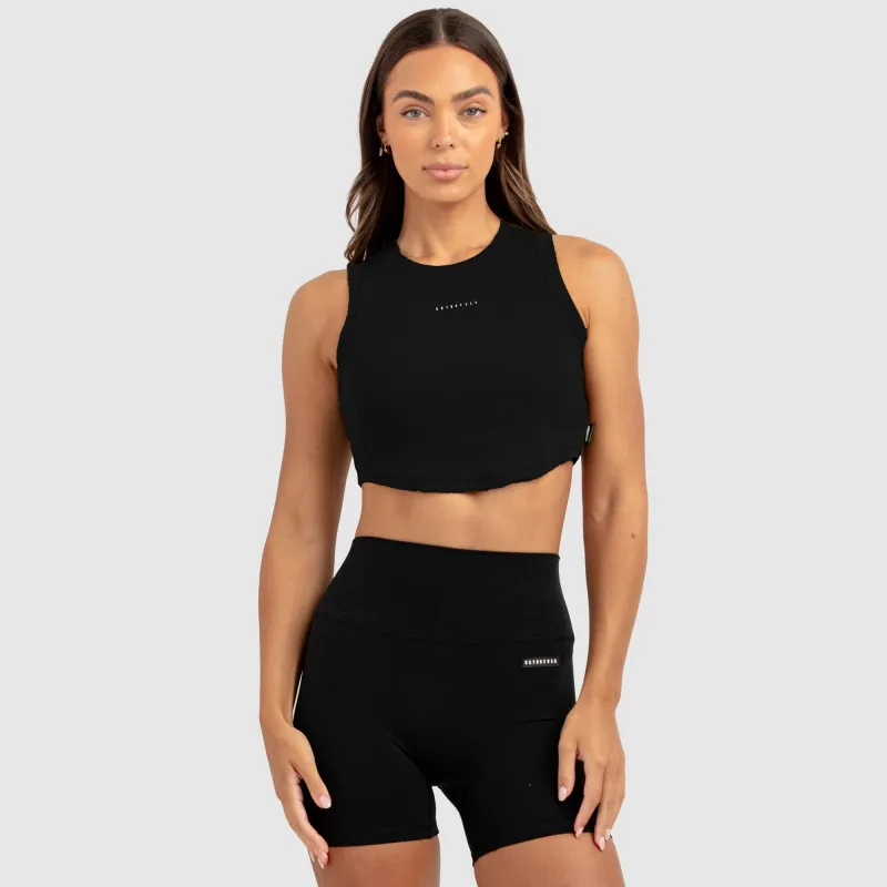 Womens Scoop Tank - Black sold by DOYOUEVEN