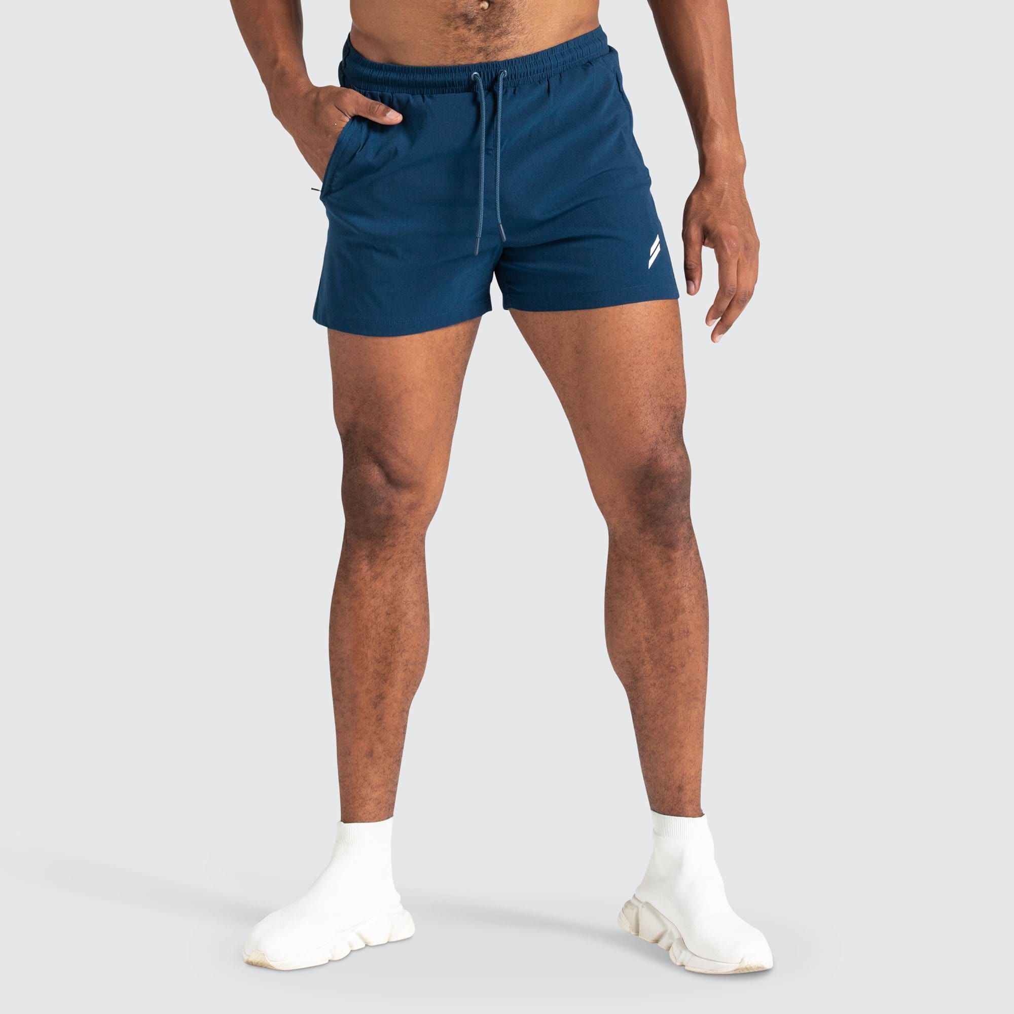 Genesis Athletic Shorts V2 - Navy sold by DOYOUEVEN