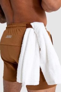 Genesis Athletic Shorts V2 - Dark Brown sold by DOYOUEVEN