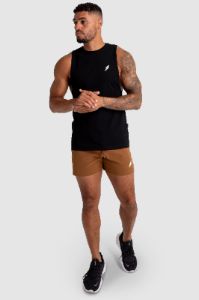Genesis Athletic Shorts V2 - Dark Brown sold by DOYOUEVEN