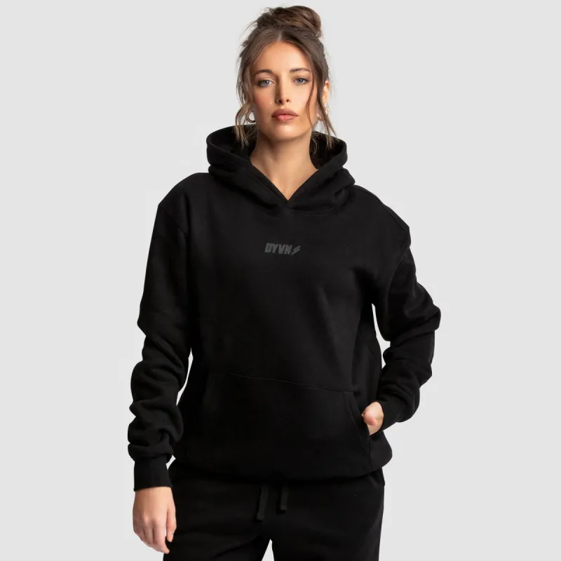 Women's DYVN Relaxed Fit Hoodie - Black sold by DOYOUEVEN