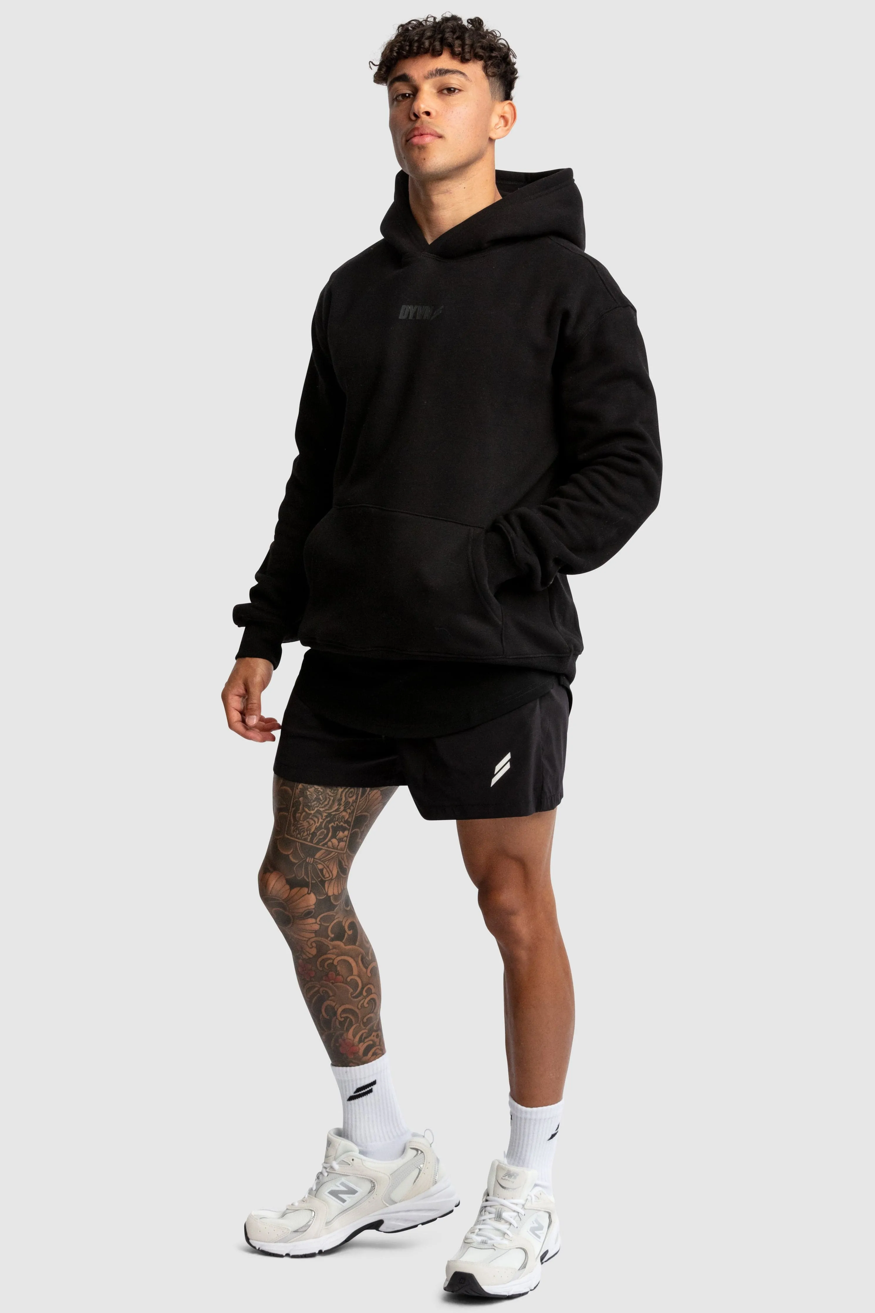 Men's DYVN Relaxed Fit Hoodie - Black sold by DOYOUEVEN product image thumbnail 5