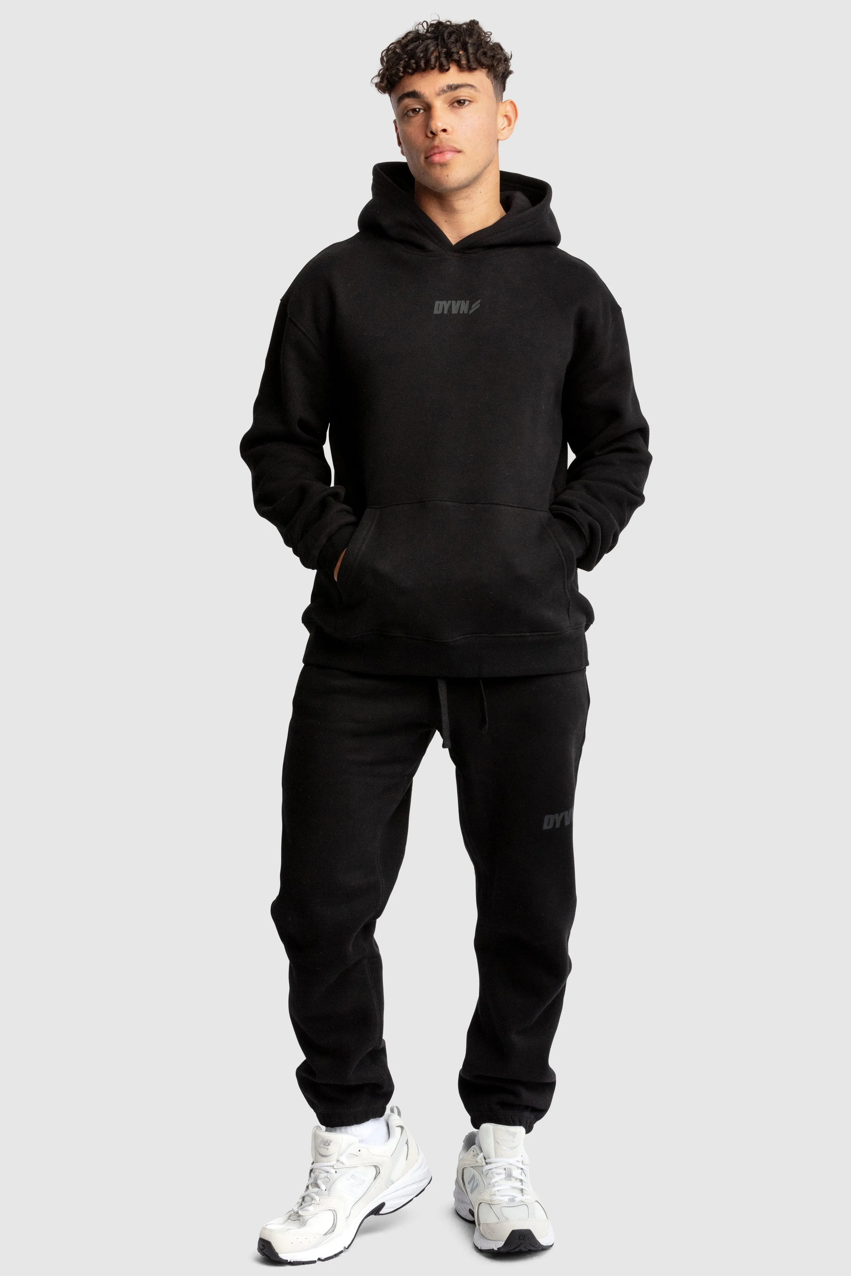 Men's DYVN Relaxed Fit Hoodie - Black sold by DOYOUEVEN product image thumbnail 2