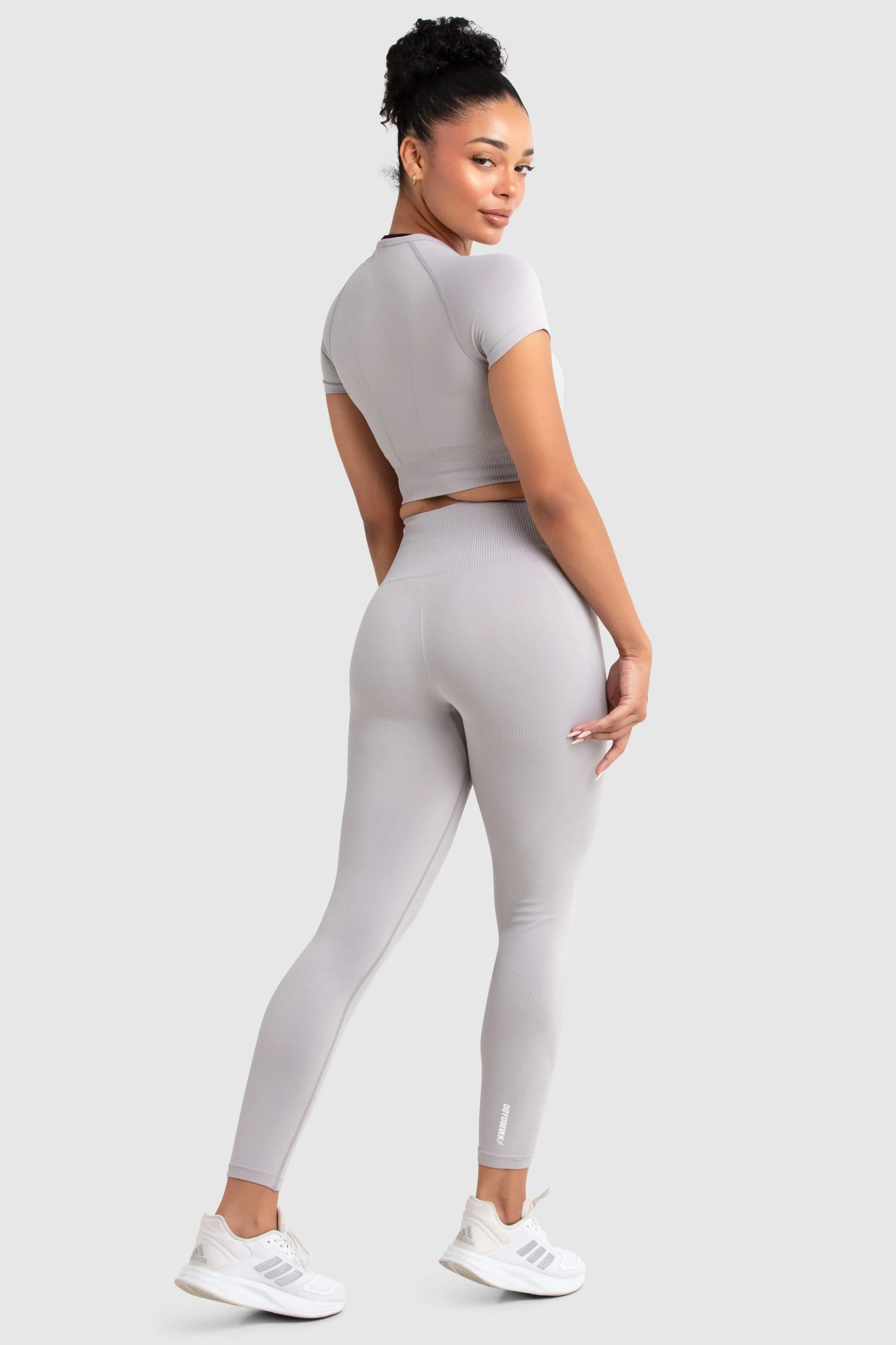 Hyperflex 2 Leggings - Light Grey sold by DOYOUEVEN product image thumbnail 4