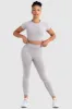 Hyperflex 2 Cropped Tee - Light Grey sold by DOYOUEVEN