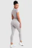 Hyperflex 2 Cropped Tee - Light Grey sold by DOYOUEVEN