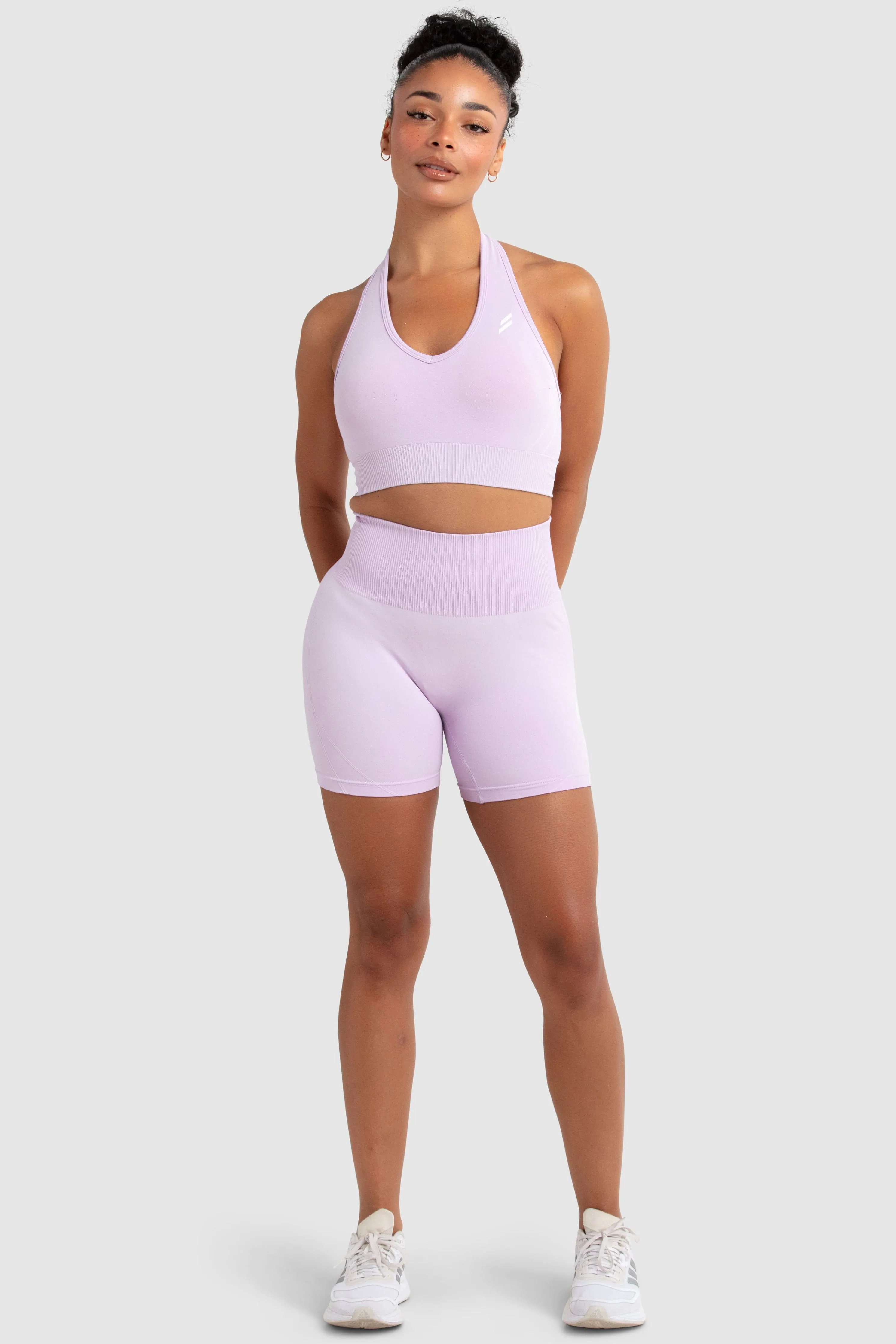 Hyperflex 2 Halter Neck Crop - Lilac sold by DOYOUEVEN product image thumbnail 2